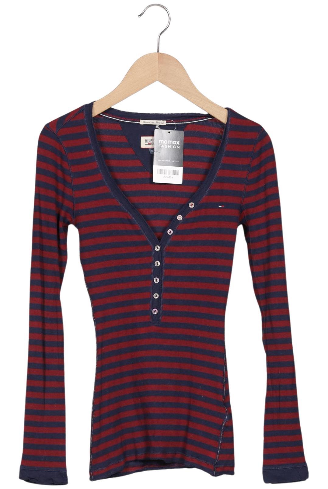 

Hilfiger Denim Damen Langarmshirt, mehrfarbig, Gr. 36