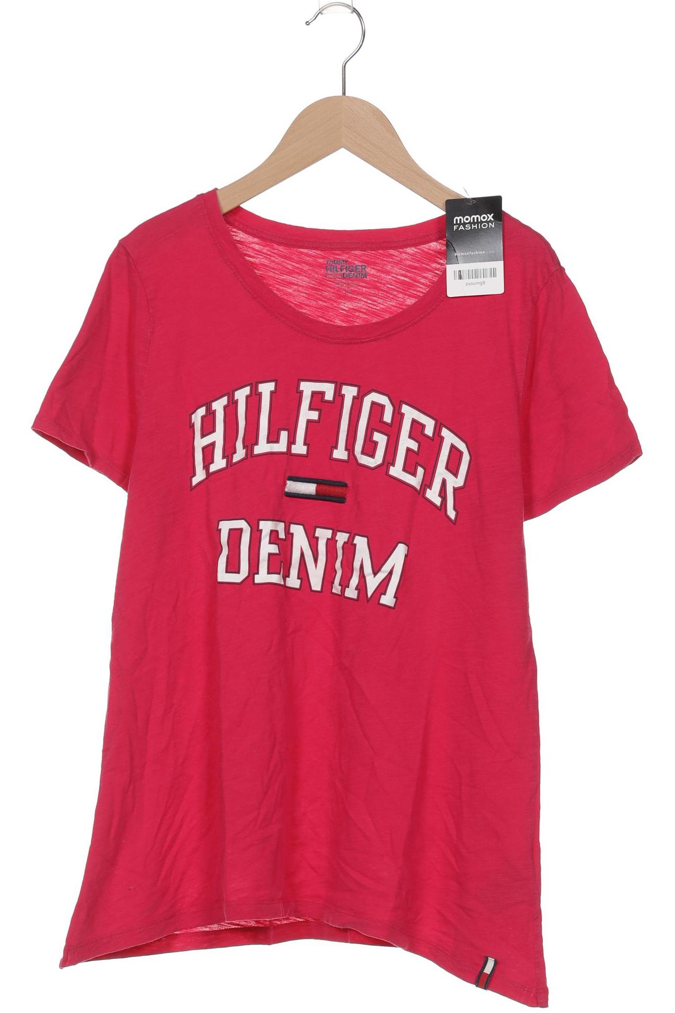 

Hilfiger Denim Damen T-Shirt, pink, Gr. 42