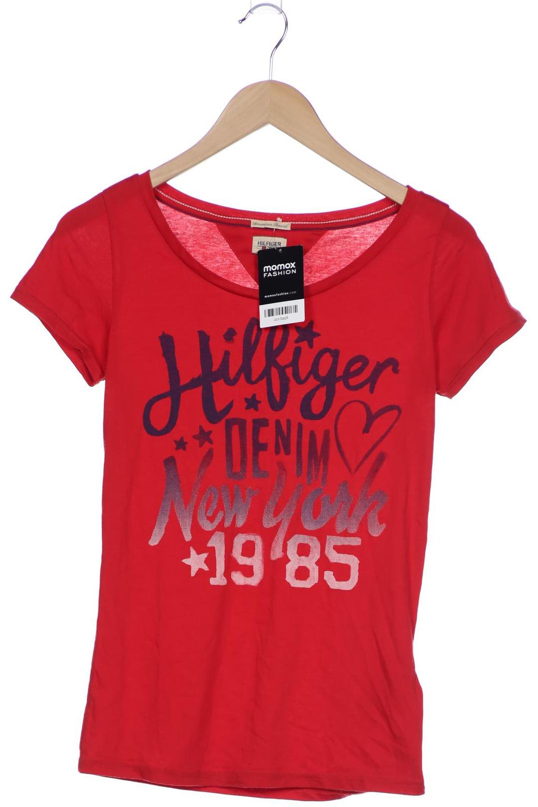 

Hilfiger Denim Damen T-Shirt, rot, Gr. 36