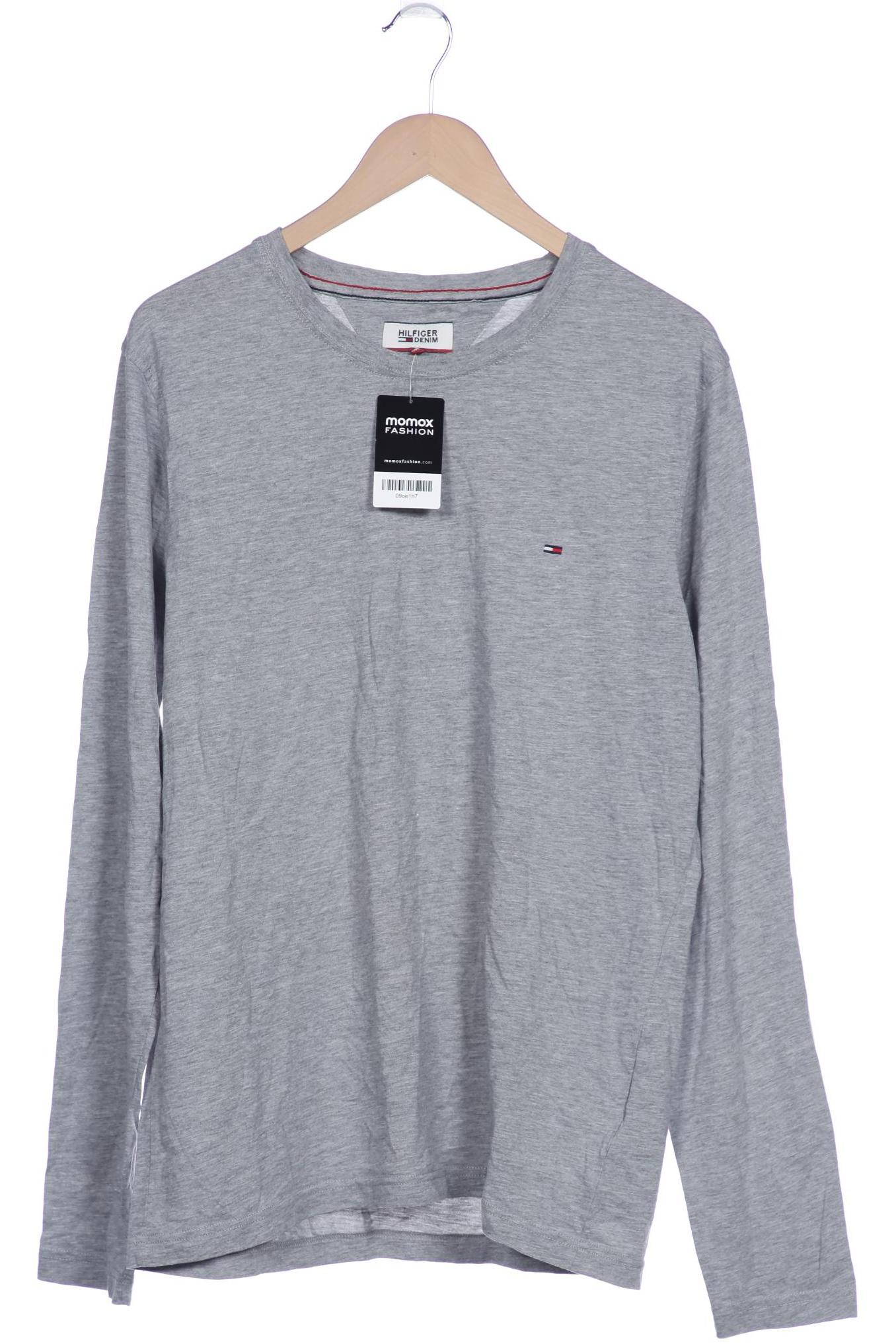 

Hilfiger Denim Herren Langarmshirt, grau, Gr. 54