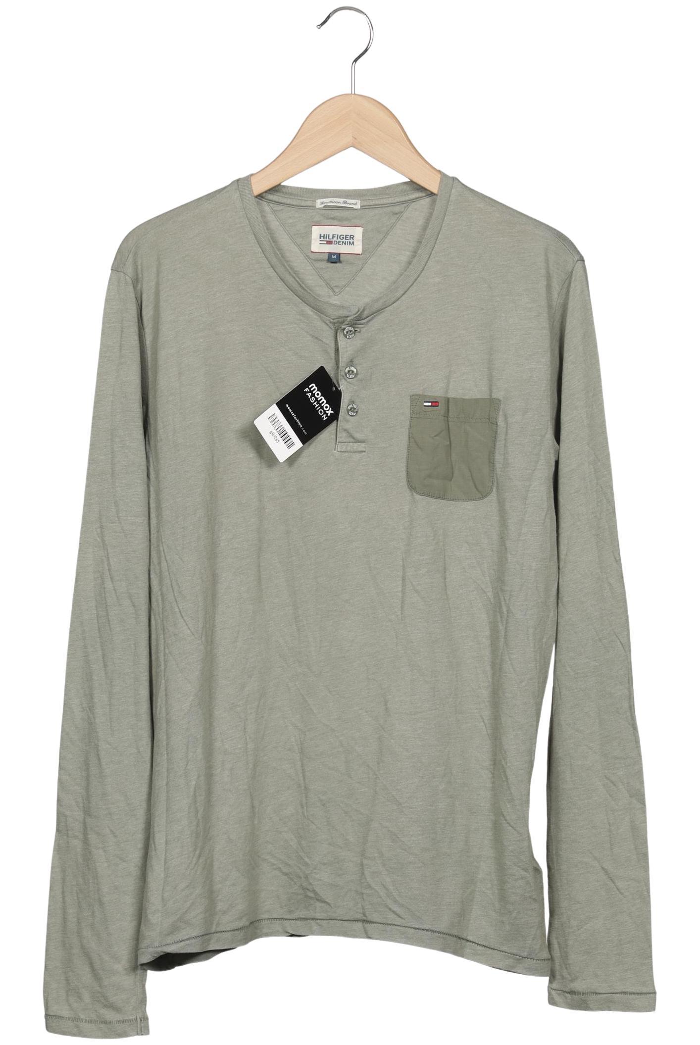 

Hilfiger Denim Herren Langarmshirt, grün, Gr. 48