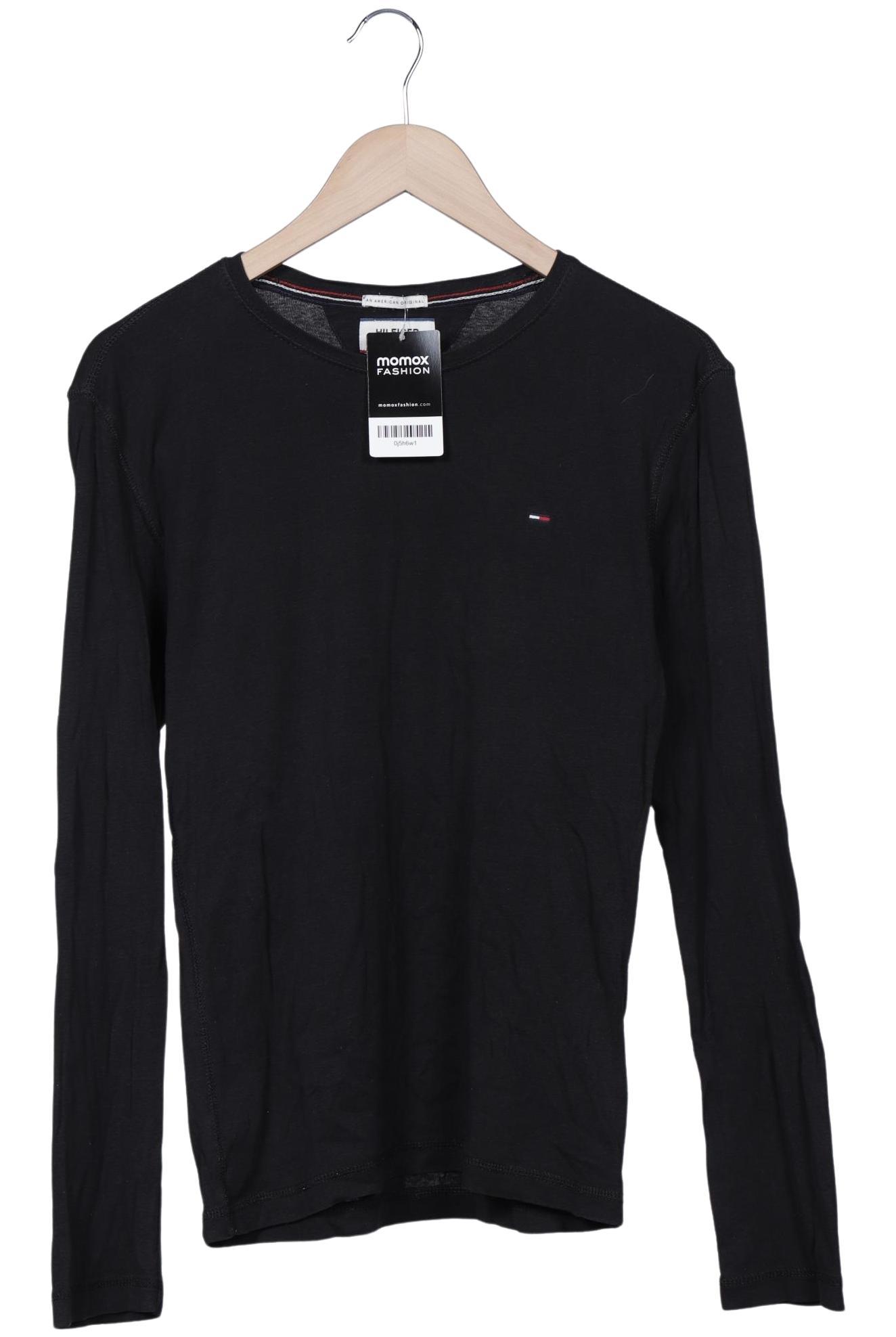 

Hilfiger Denim Herren Langarmshirt, schwarz, Gr. 46