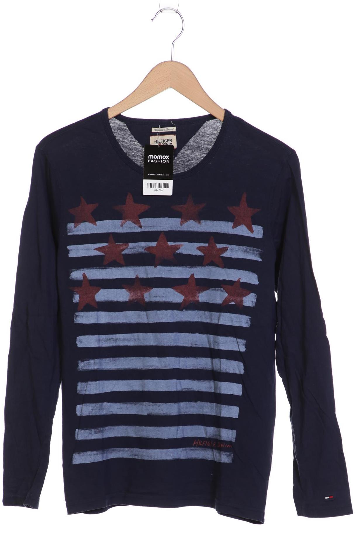 

Hilfiger Denim Herren Langarmshirt, marineblau, Gr. 46