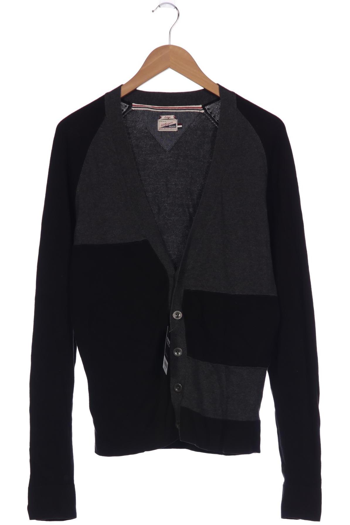 

Hilfiger Denim Herren Strickjacke, grau, Gr. 52