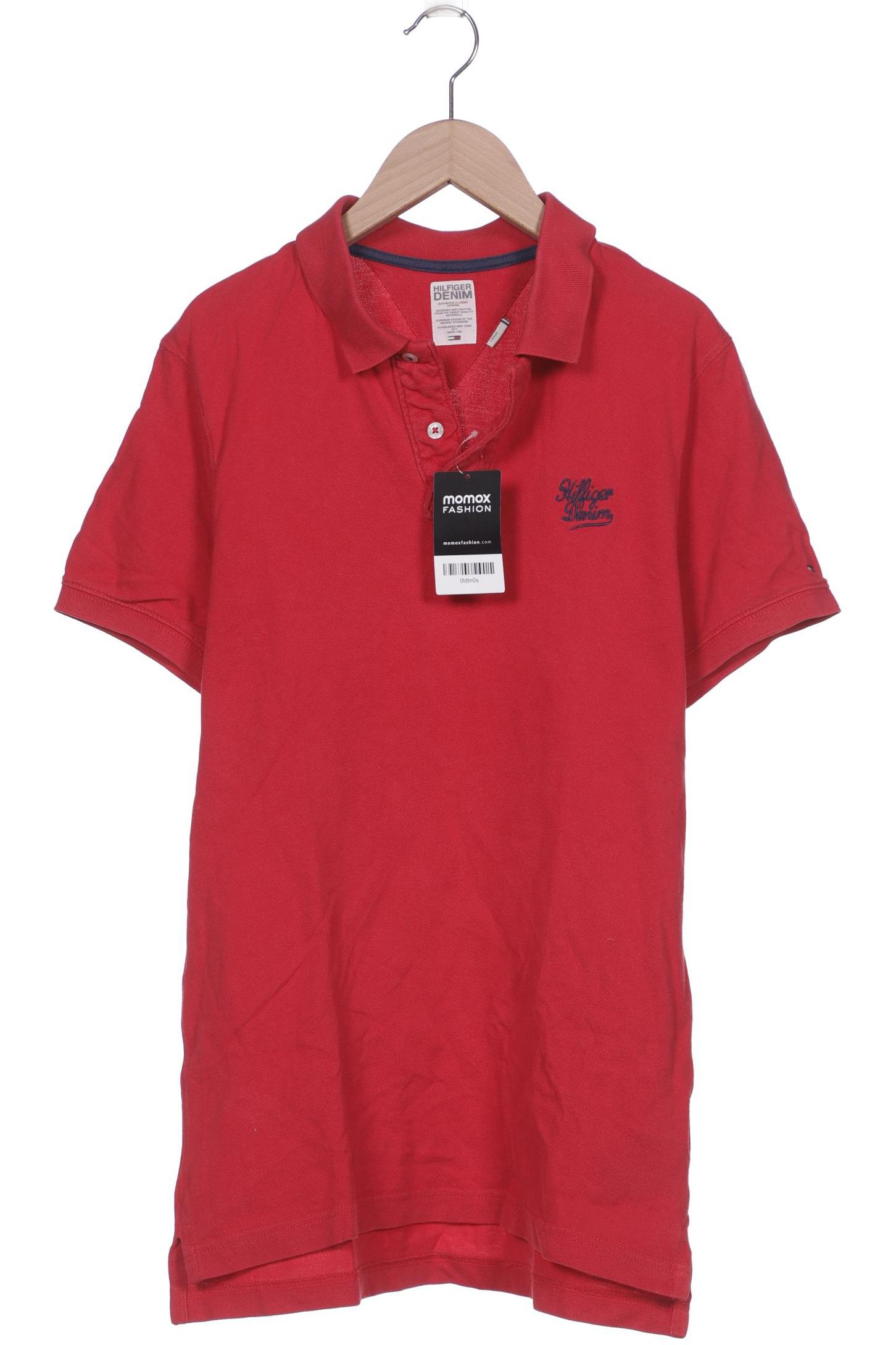 

HILFIGER DENIM Herren Poloshirt, rot