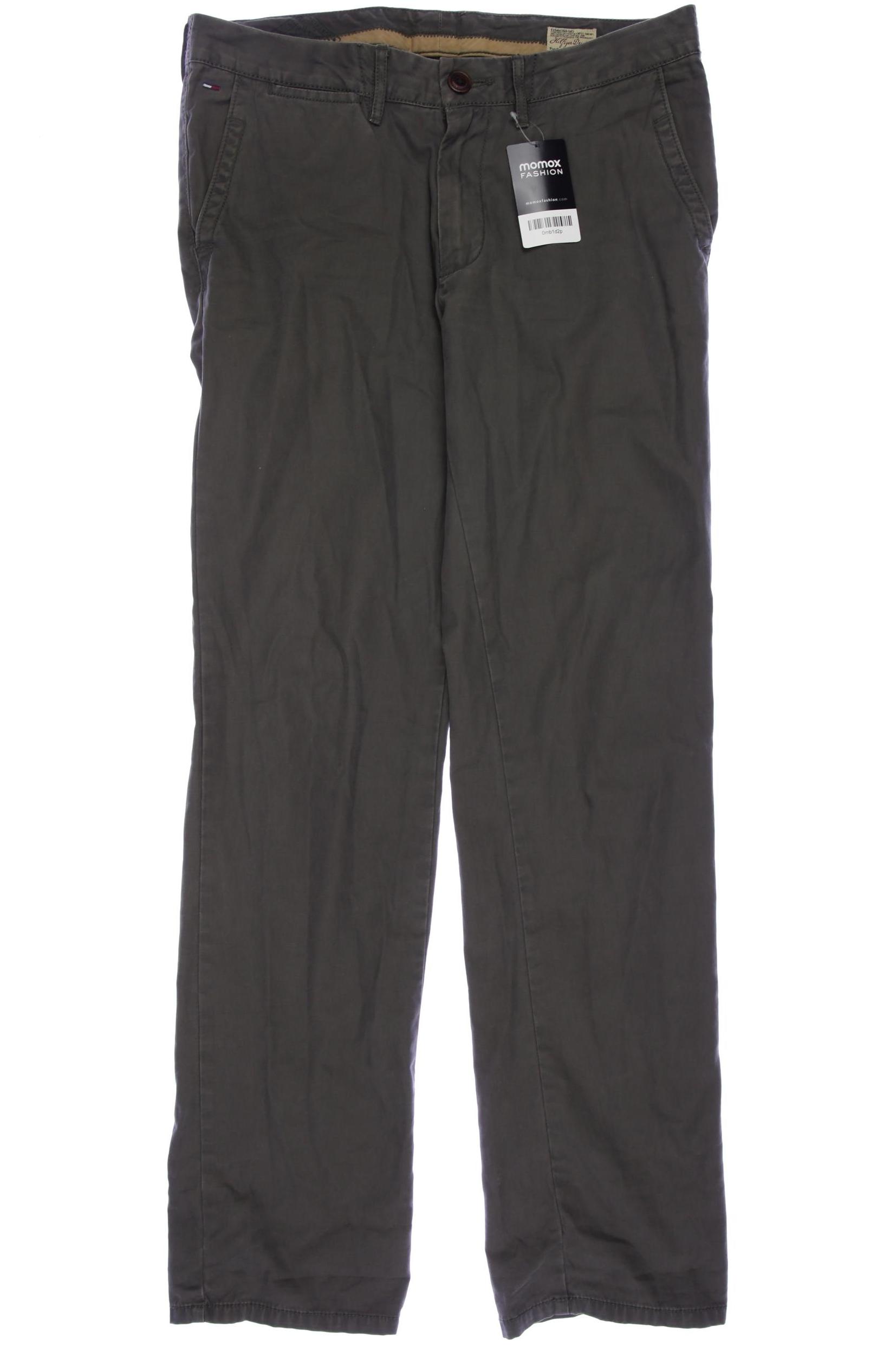 

Hilfiger Denim Herren Stoffhose, grün, Gr. 31