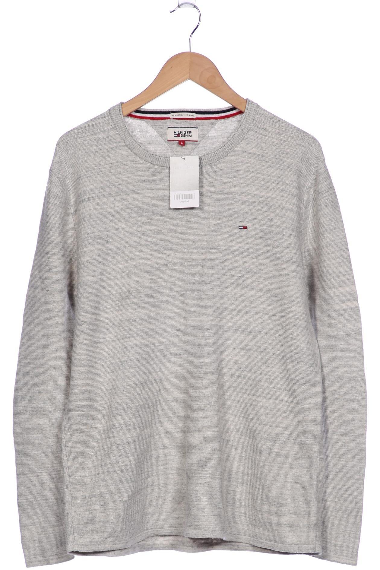 

Hilfiger Denim Herren Pullover, grau, Gr. 52