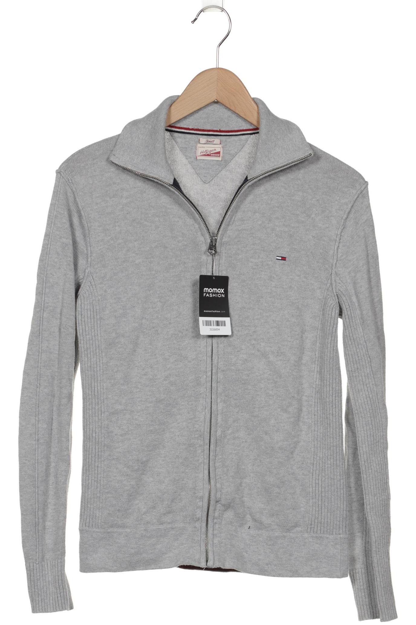 

HILFIGER DENIM Herren Strickjacke, grau