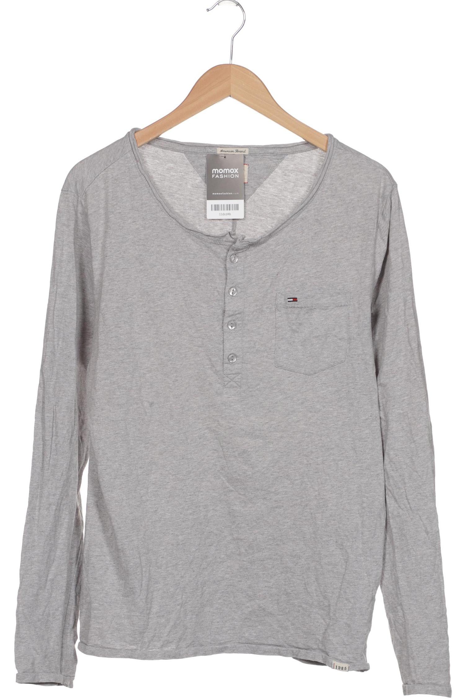 

Hilfiger Denim Herren Langarmshirt, grau, Gr. 48
