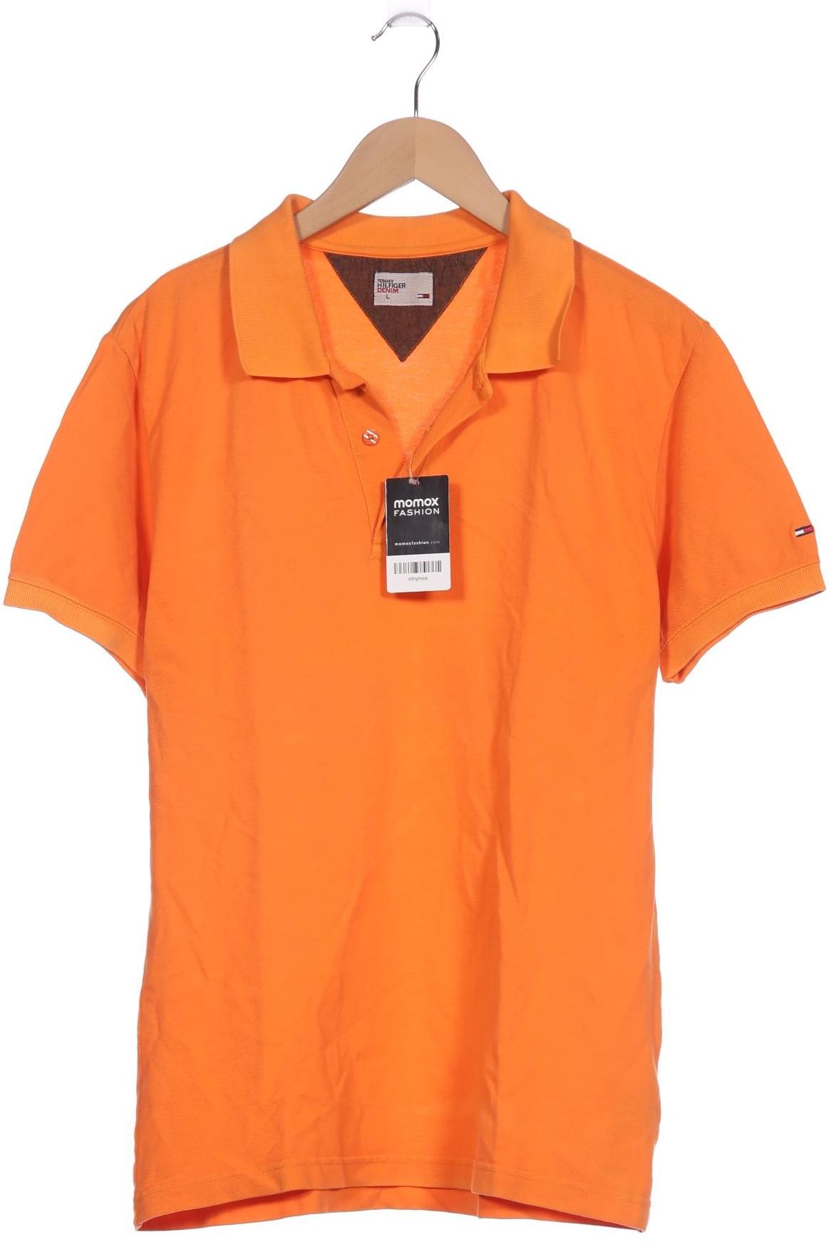 

Hilfiger Denim Herren Poloshirt, orange, Gr. 52