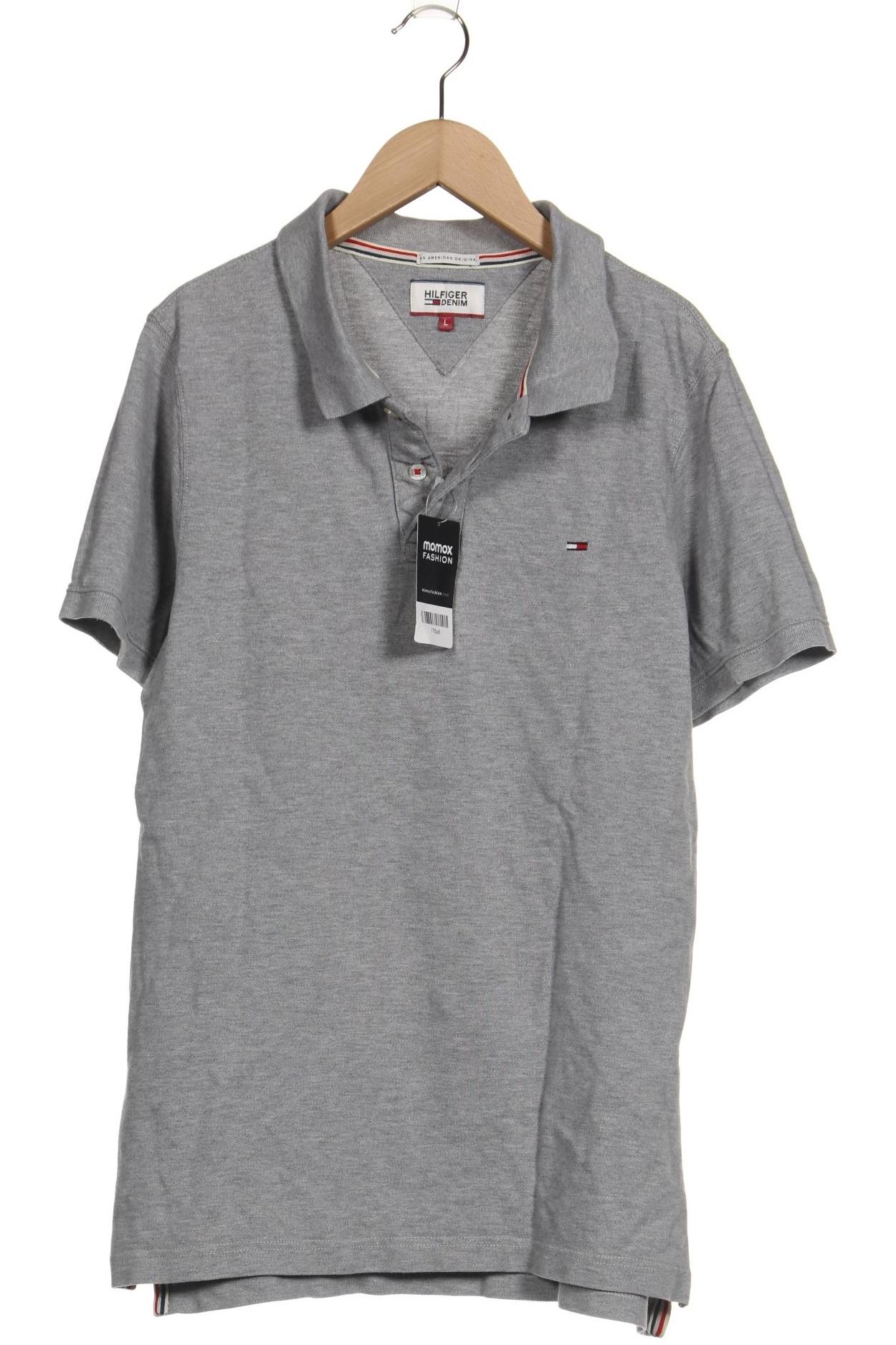 

Hilfiger Denim Herren Poloshirt, grau, Gr. 52