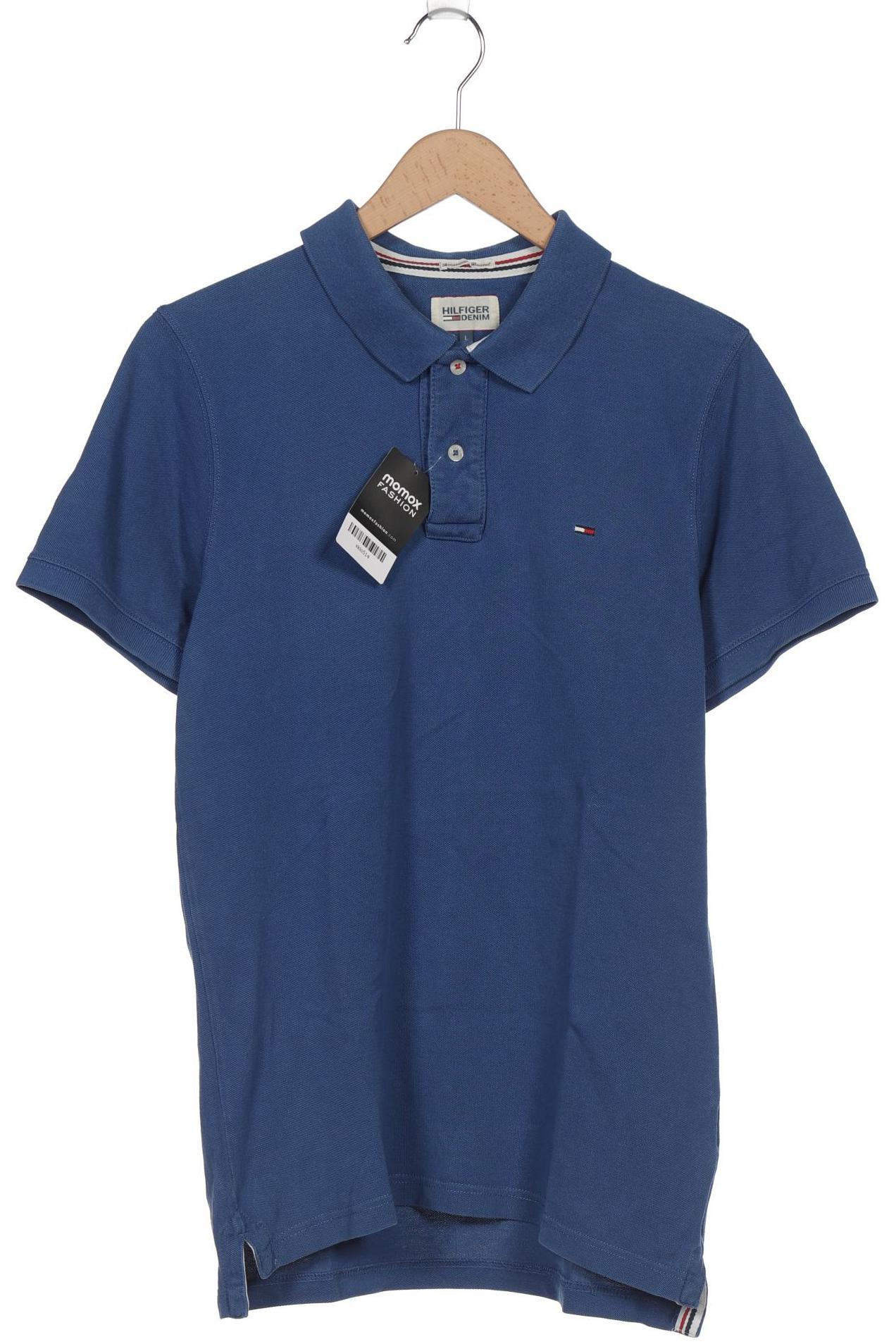

Hilfiger Denim Herren Poloshirt, blau, Gr. 52