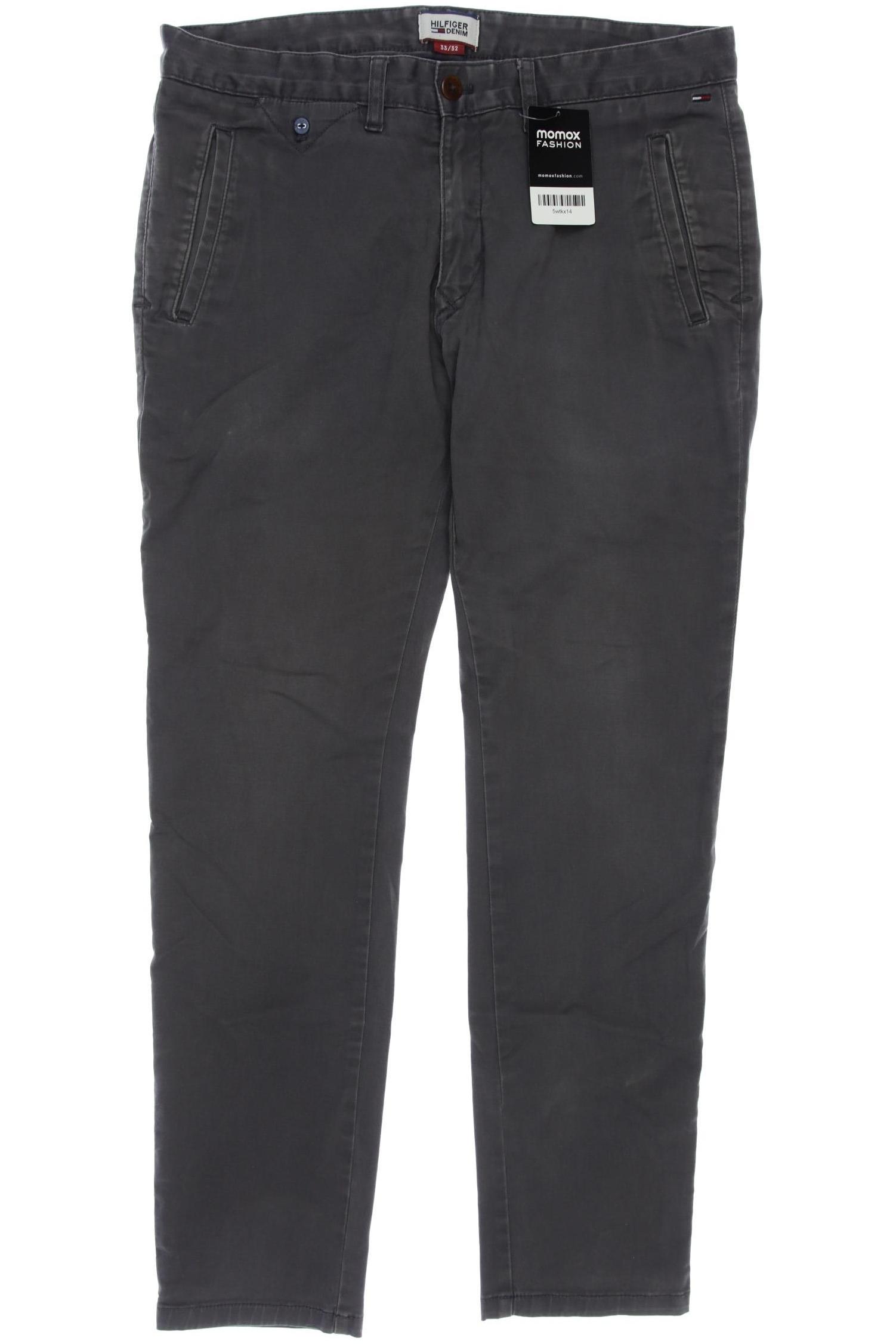 

Hilfiger Denim Herren Stoffhose, grau, Gr. 33