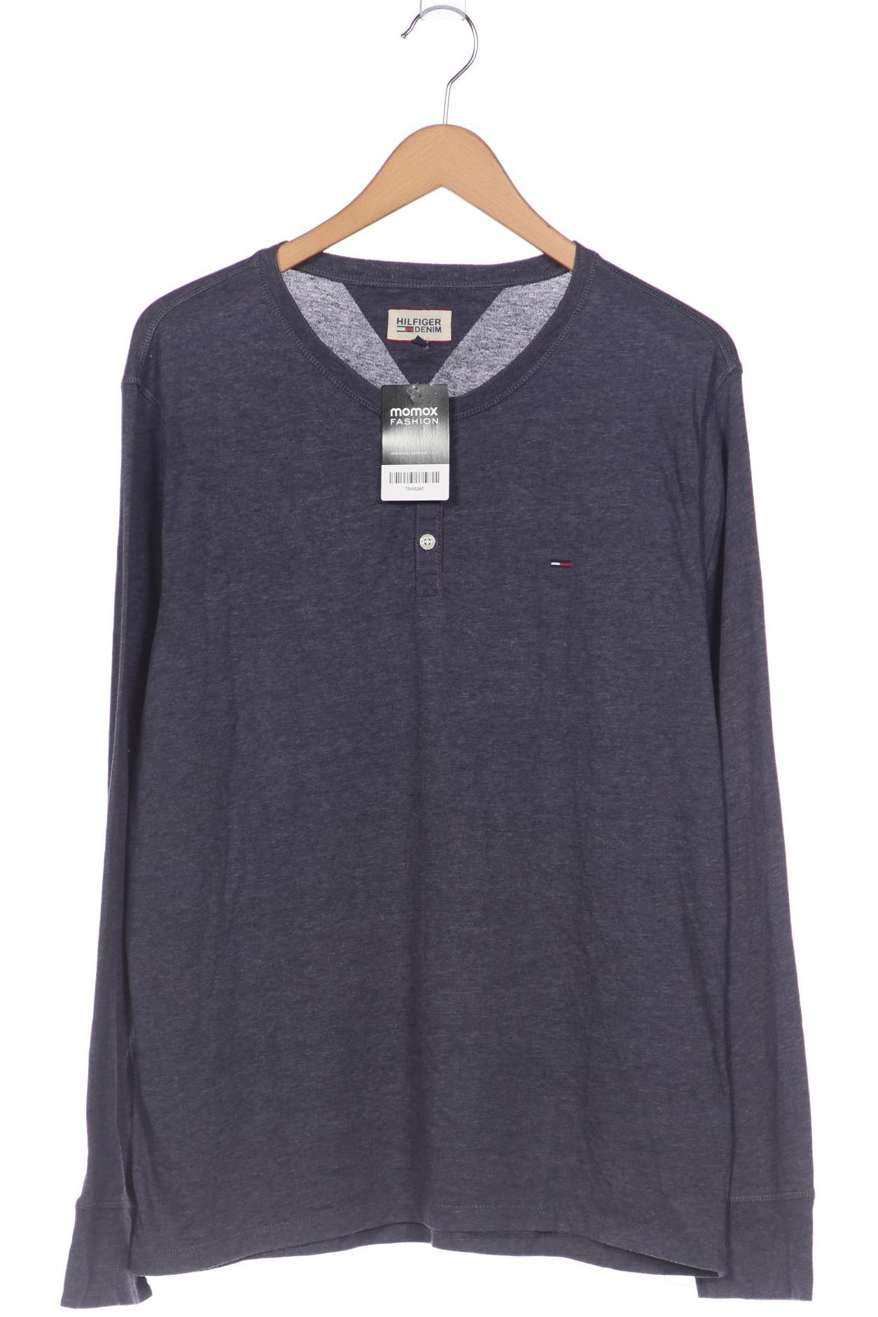 

Hilfiger Denim Herren Langarmshirt, blau, Gr. 54
