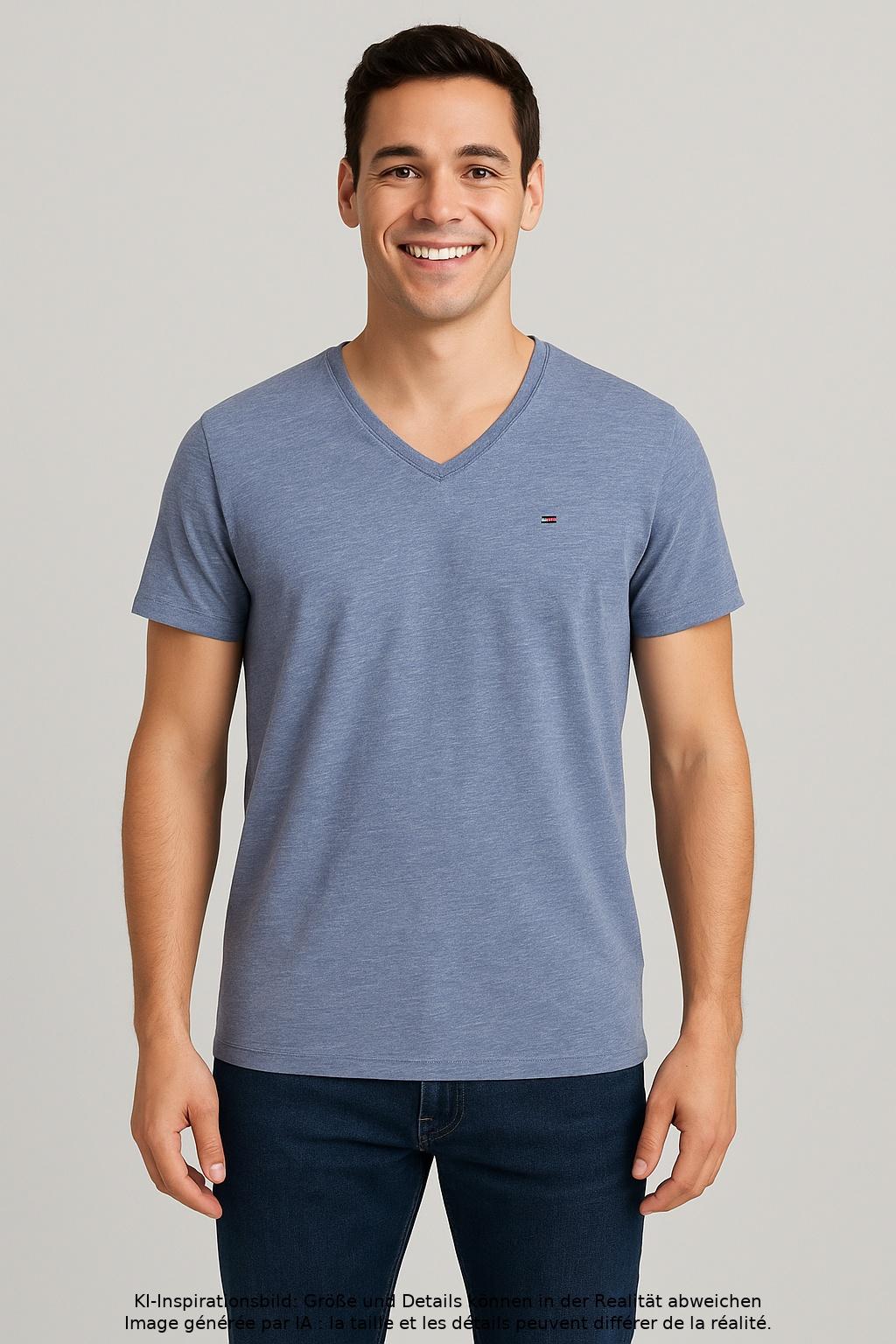 

Hilfiger Denim Herren T-Shirt, hellblau, Gr. 46