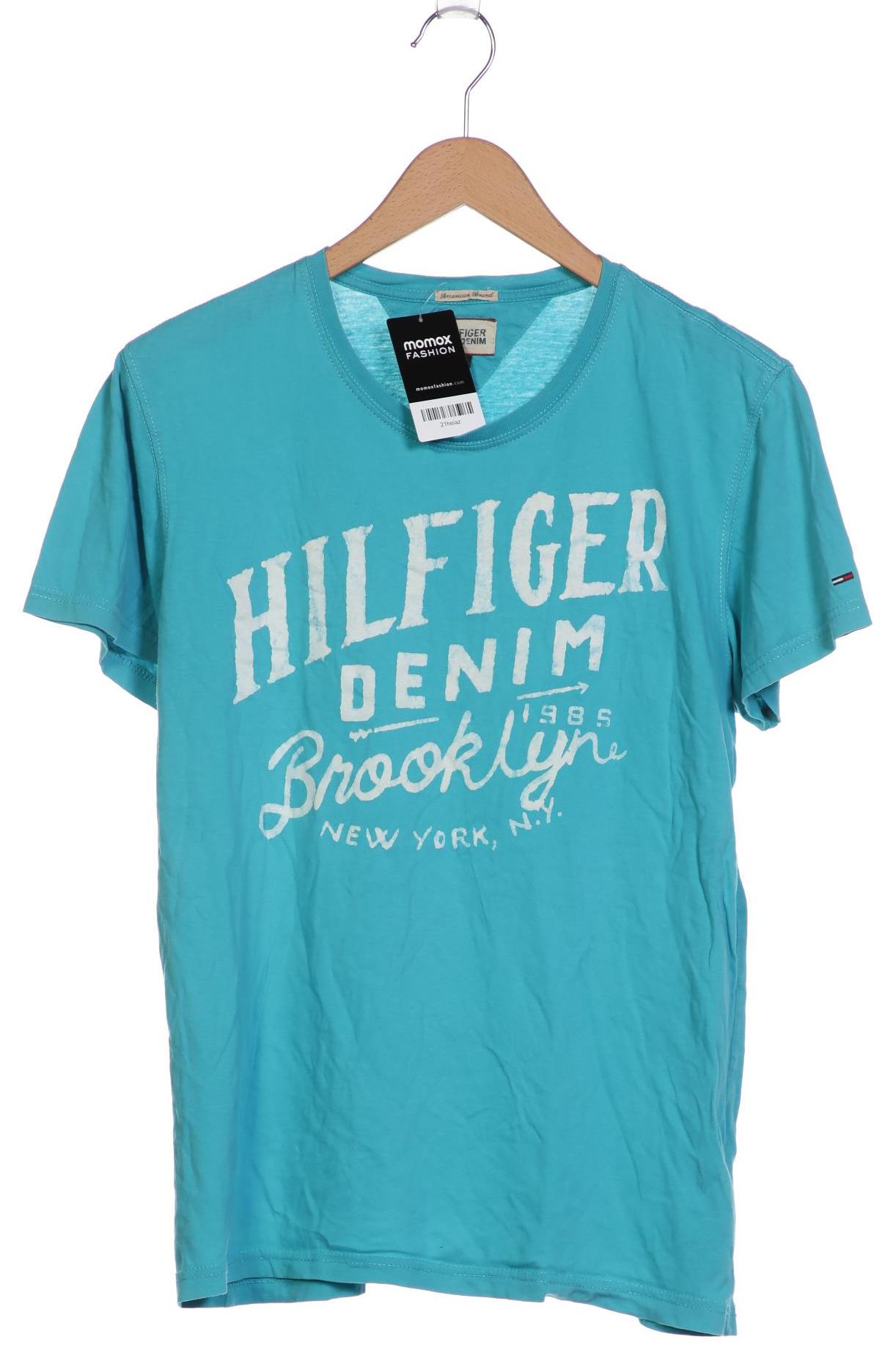 

Hilfiger Denim Herren T-Shirt, türkis, Gr. 52