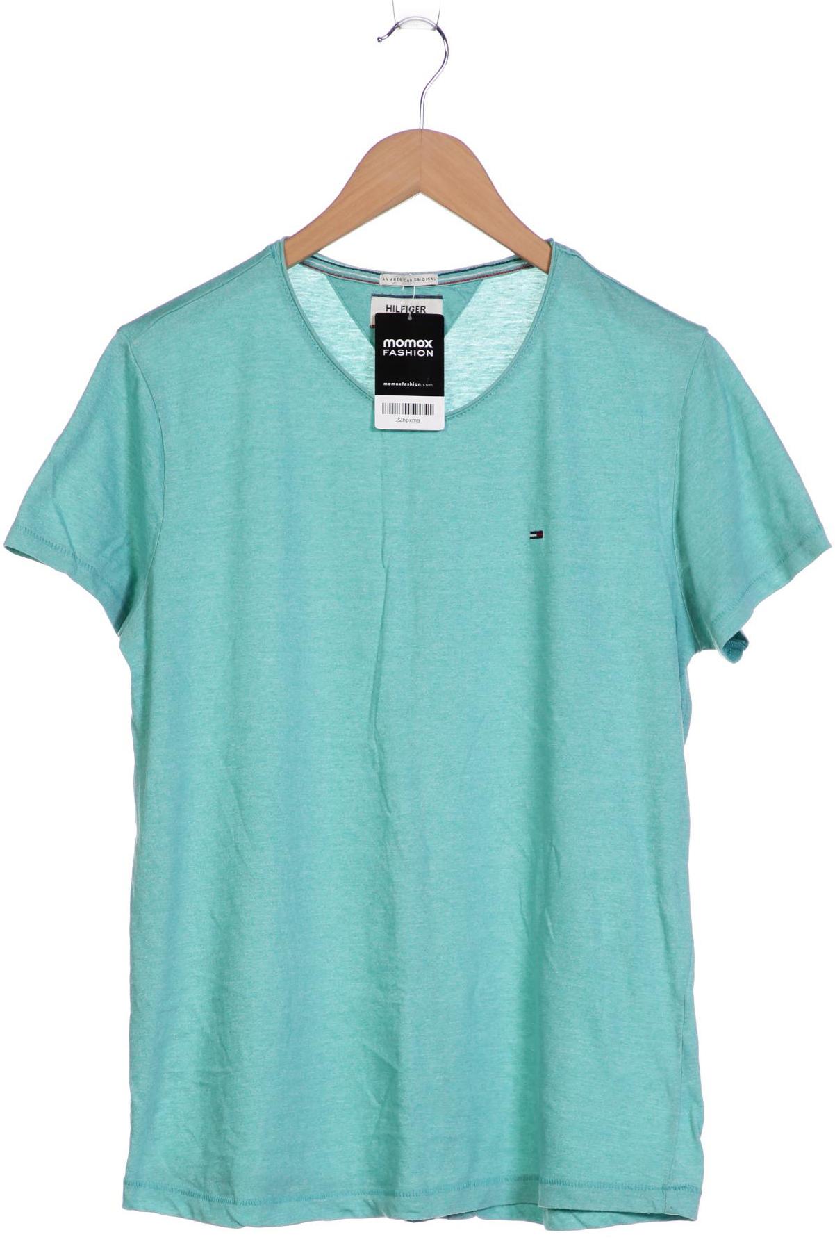 

HILFIGER DENIM Herren T-Shirt, türkis