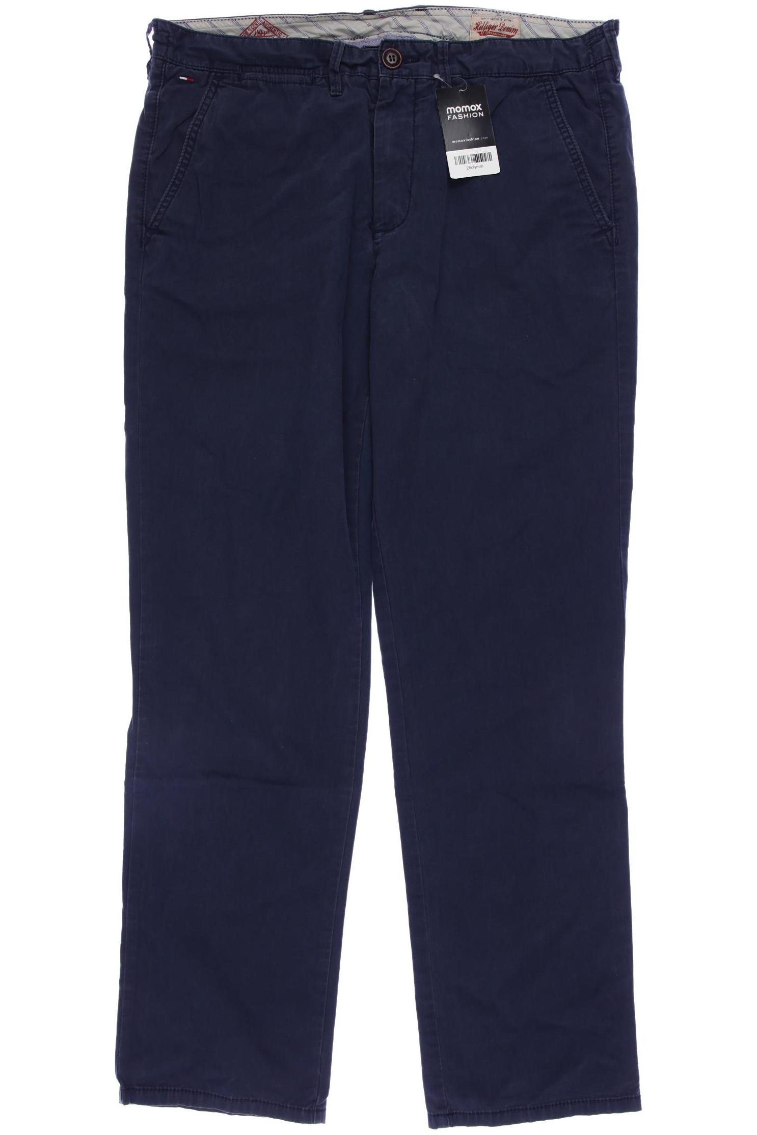 

HILFIGER DENIM Herren Stoffhose, marineblau