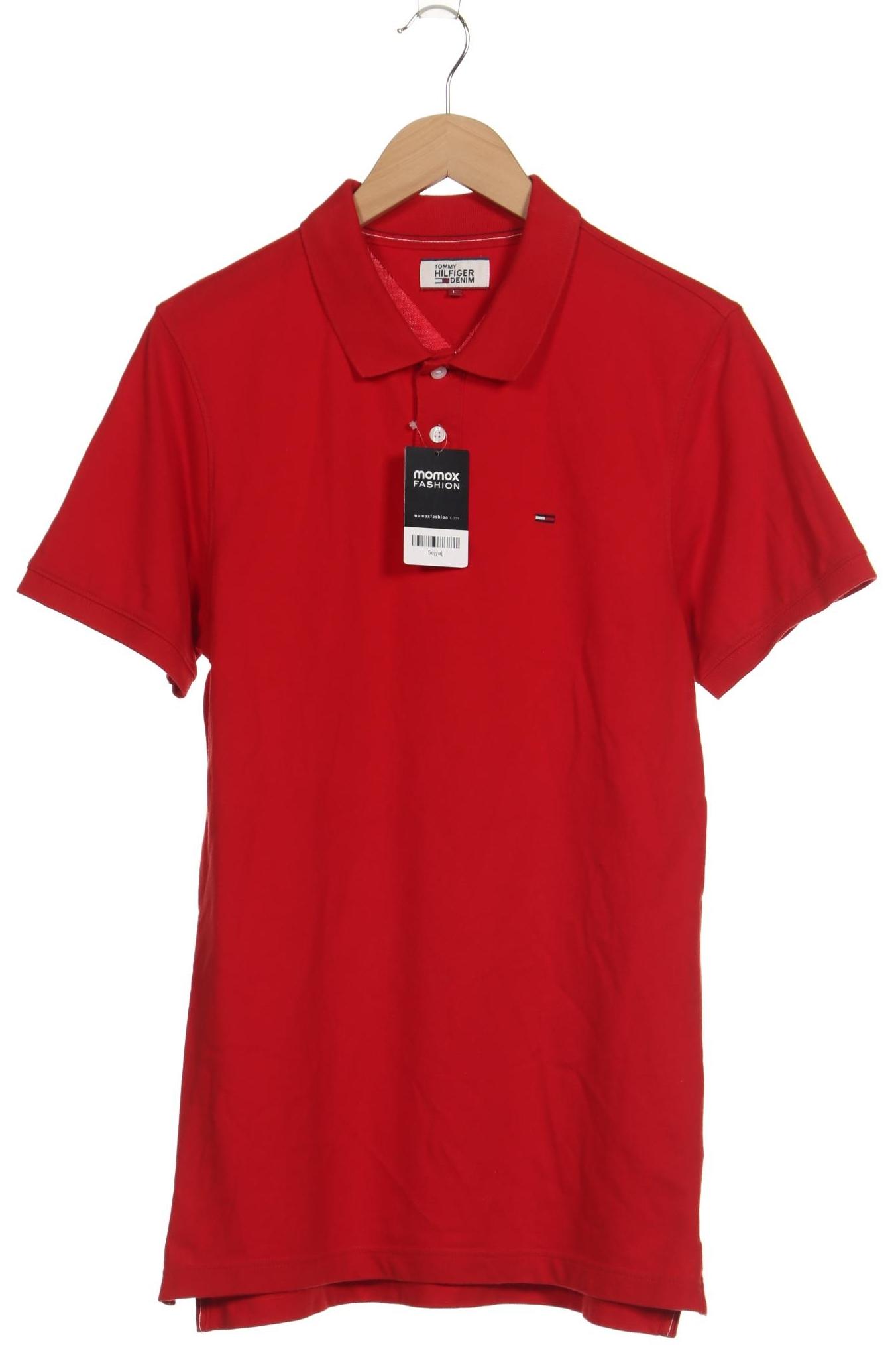 

Hilfiger Denim Herren Poloshirt, rot, Gr. 52