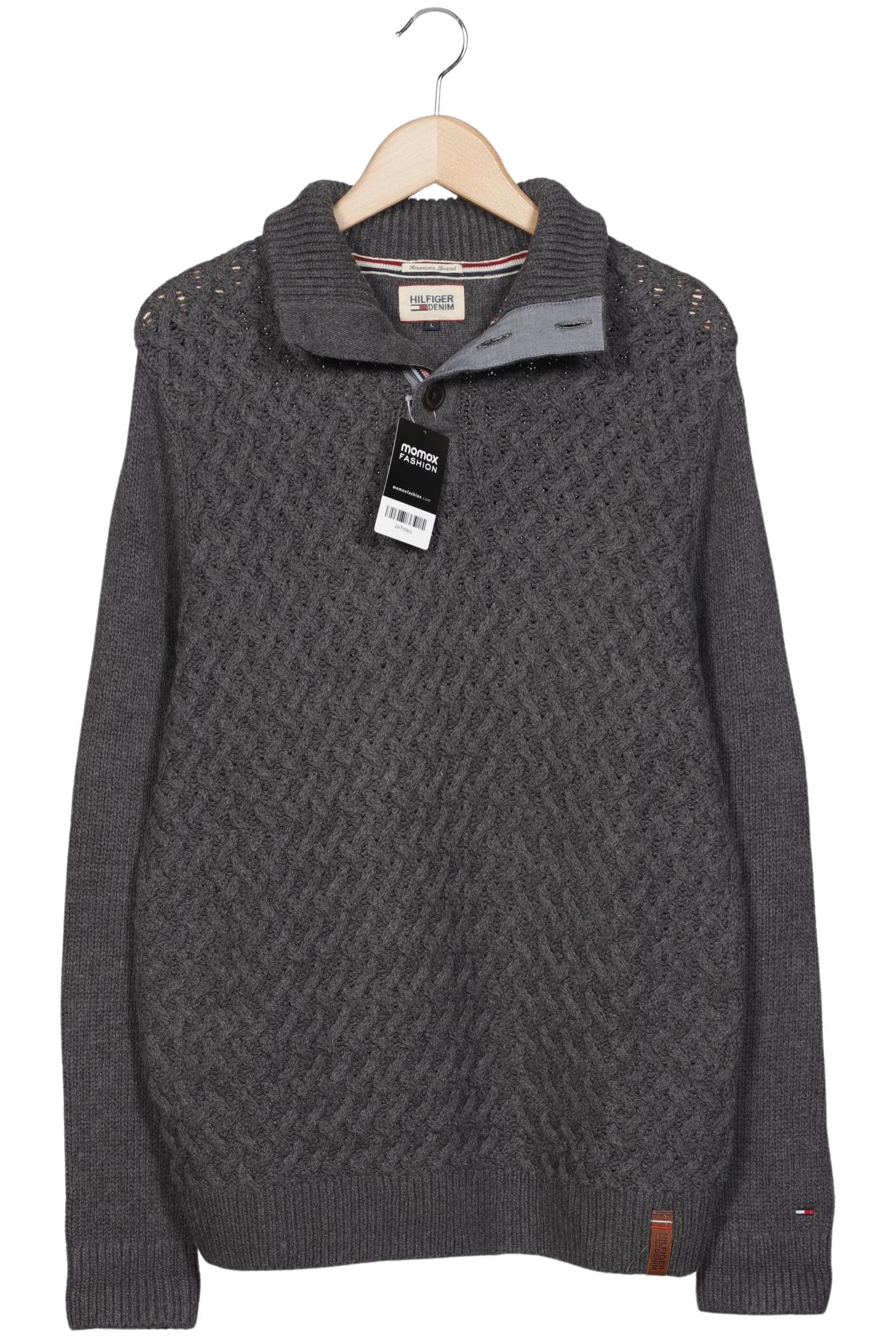 

Hilfiger Denim Herren Pullover, grau, Gr. 52