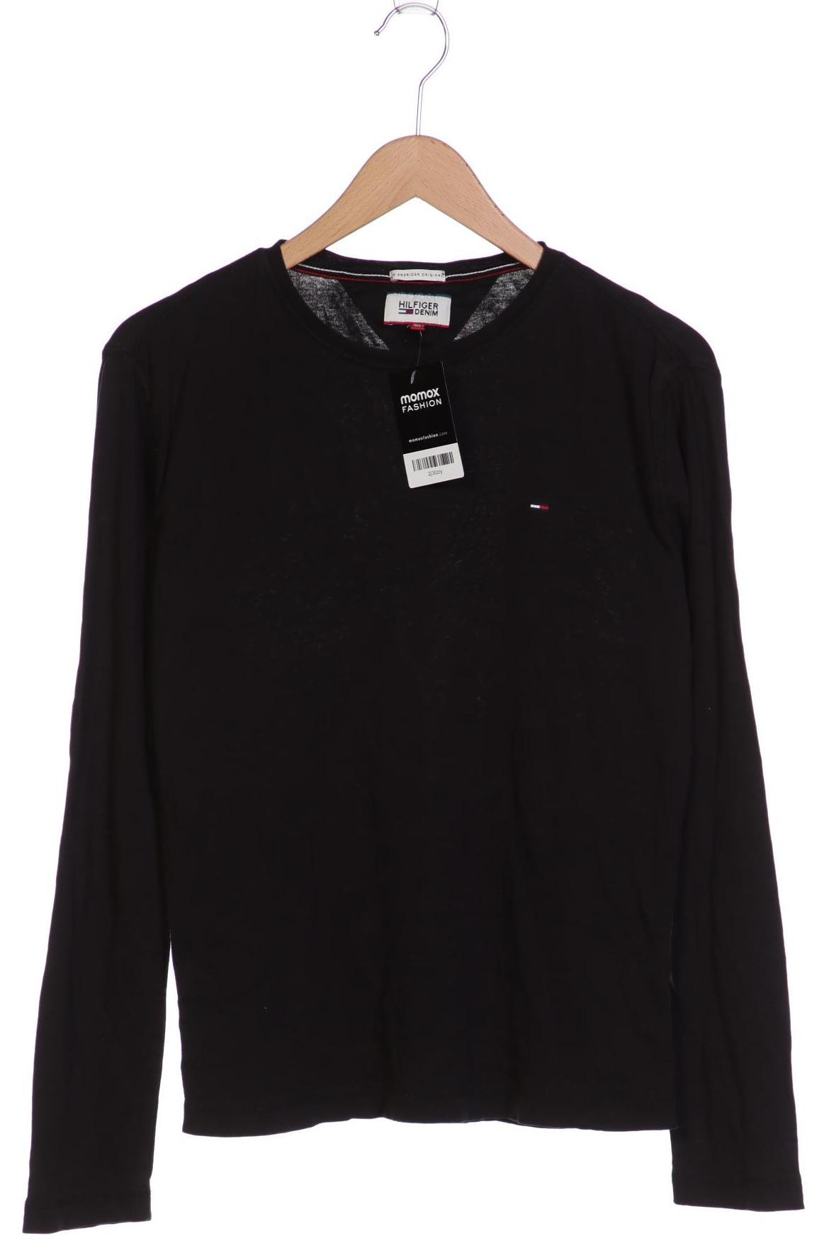 

HILFIGER DENIM Herren Langarmshirt, schwarz