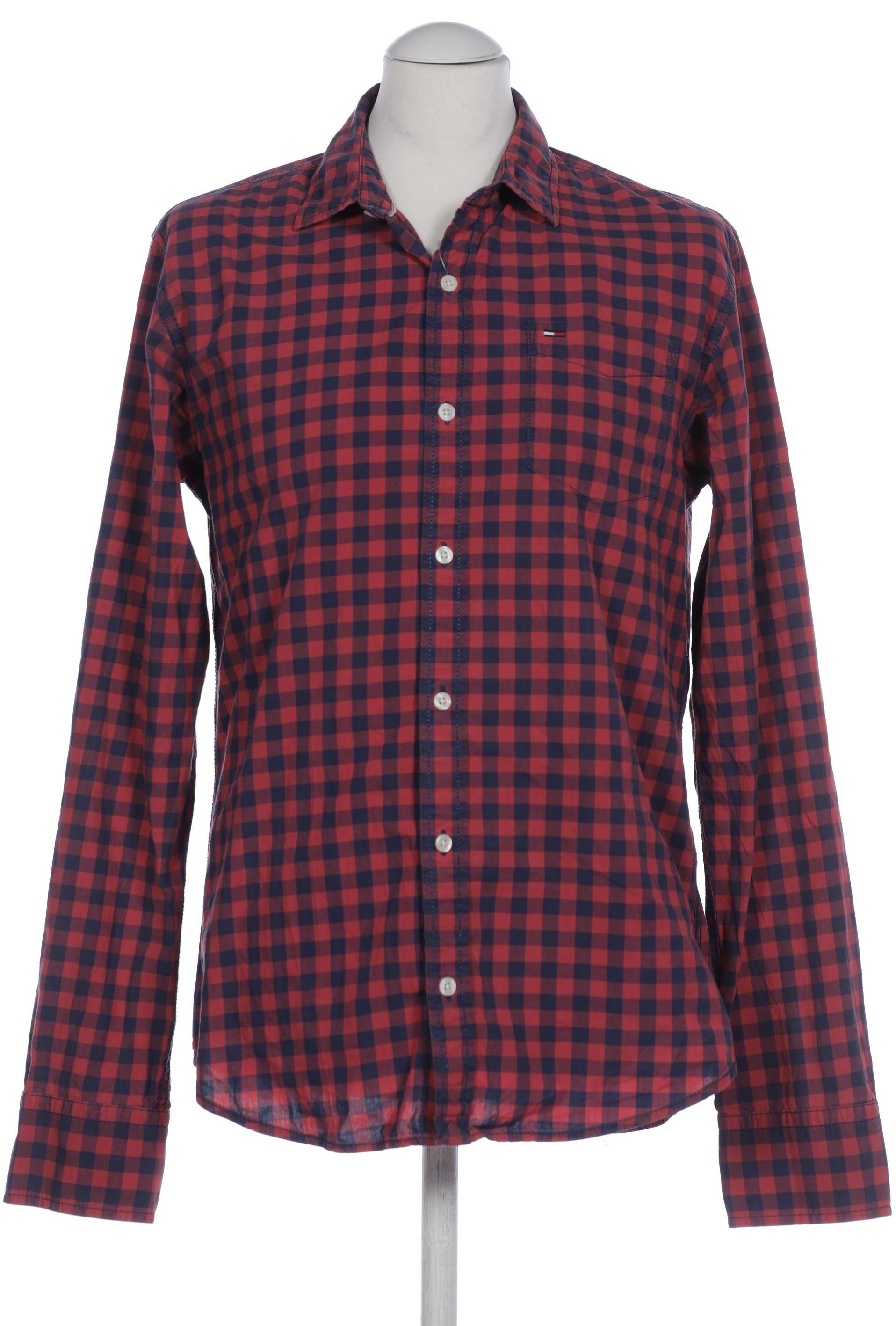 

Hilfiger Denim Herren Hemd, bordeaux, Gr. 48