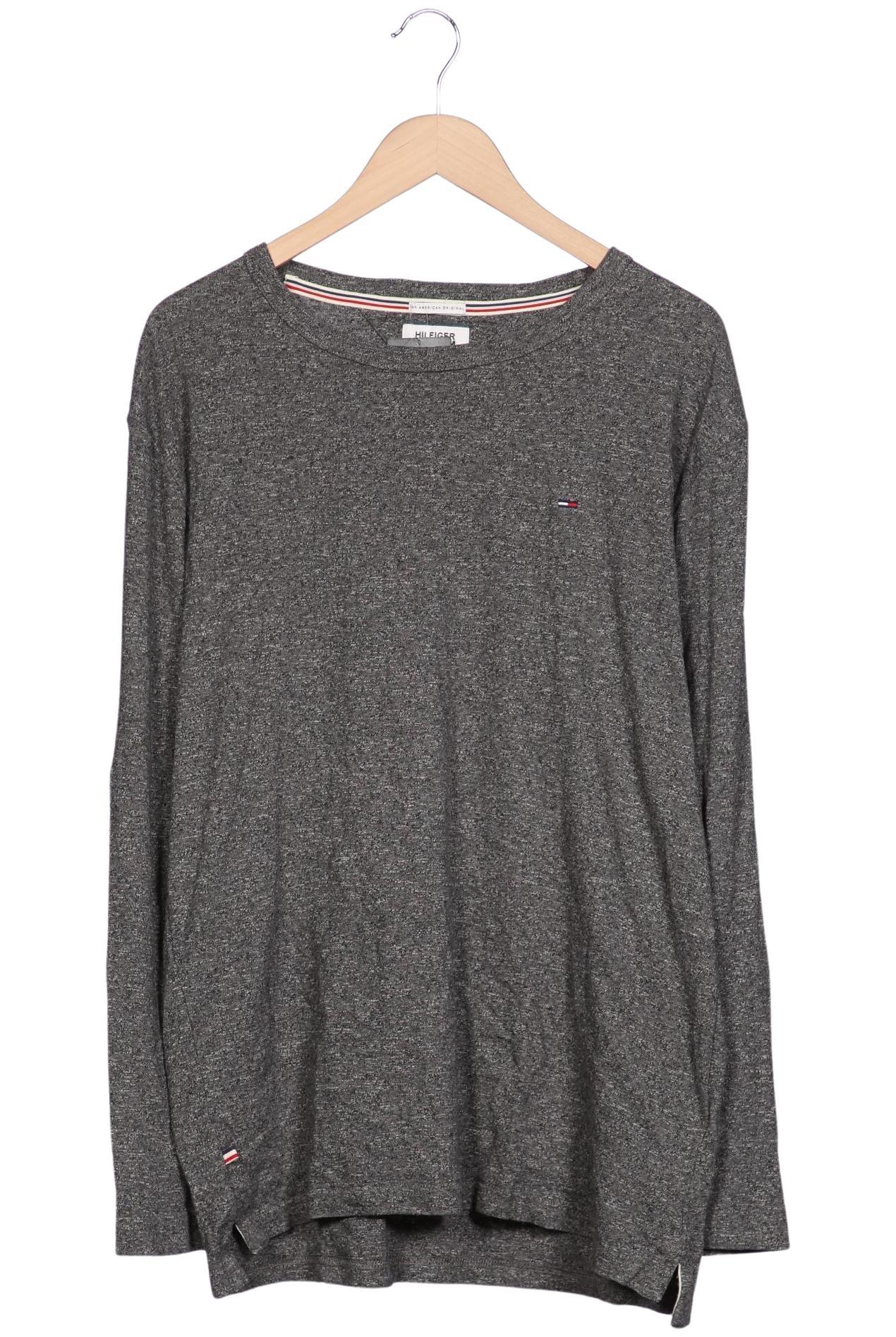 

Hilfiger Denim Herren Langarmshirt, grau, Gr. 54
