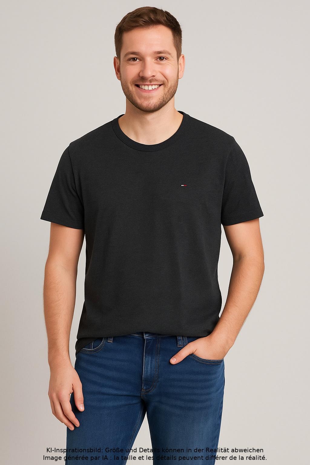 

Hilfiger Denim Herren T-Shirt, grau, Gr. 46