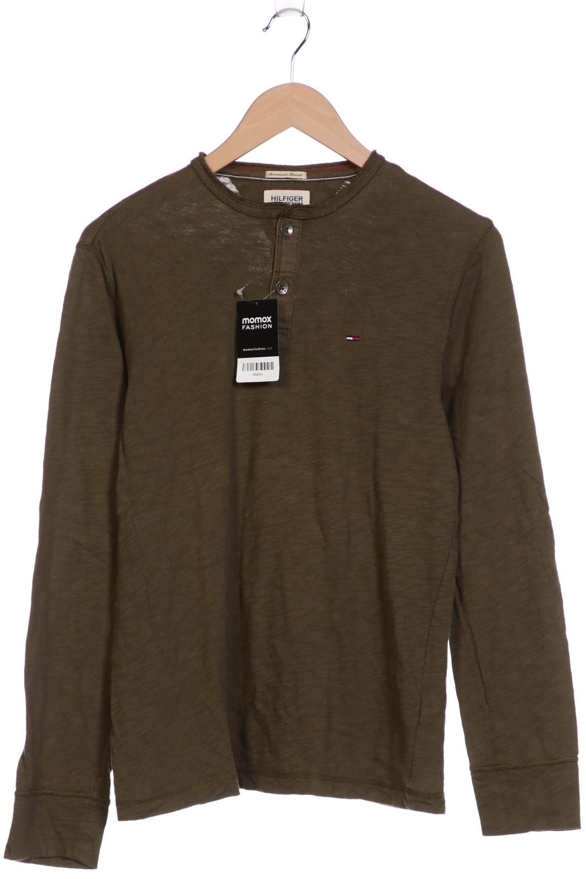 

Hilfiger Denim Herren Langarmshirt, grün, Gr. 48