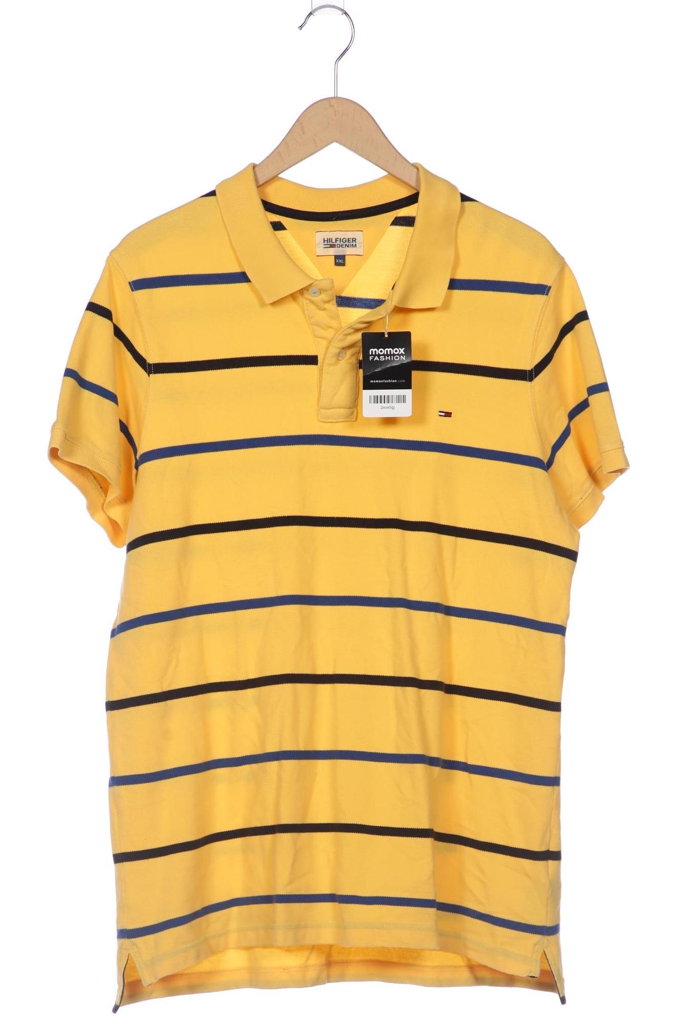 

Hilfiger Denim Herren Poloshirt, gelb, Gr. 56