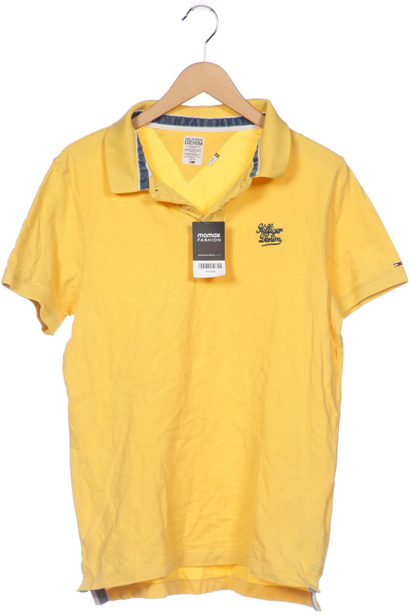 

Hilfiger Denim Herren Poloshirt, gelb, Gr. 54