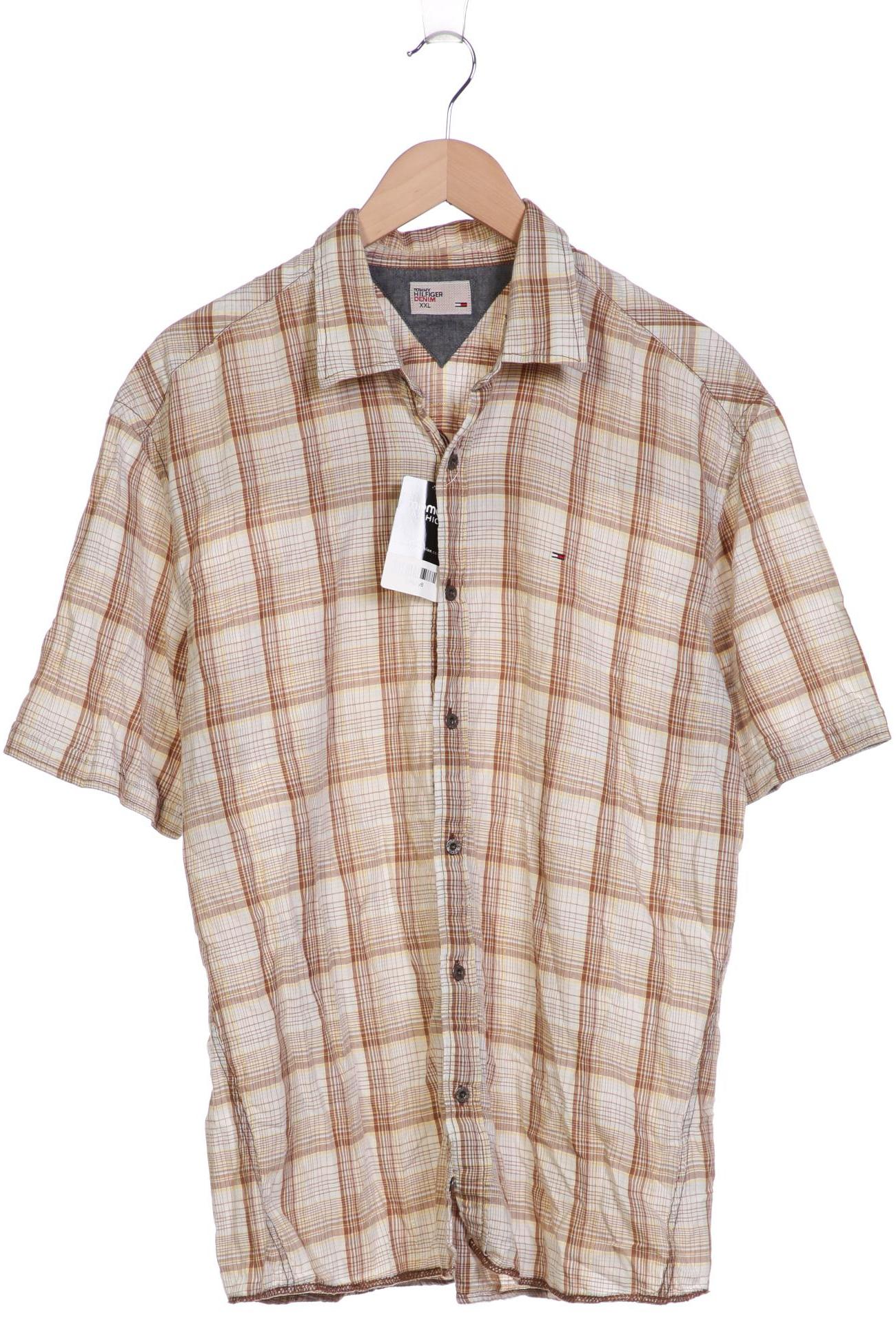 

Hilfiger Denim Herren Hemd, beige, Gr. 56