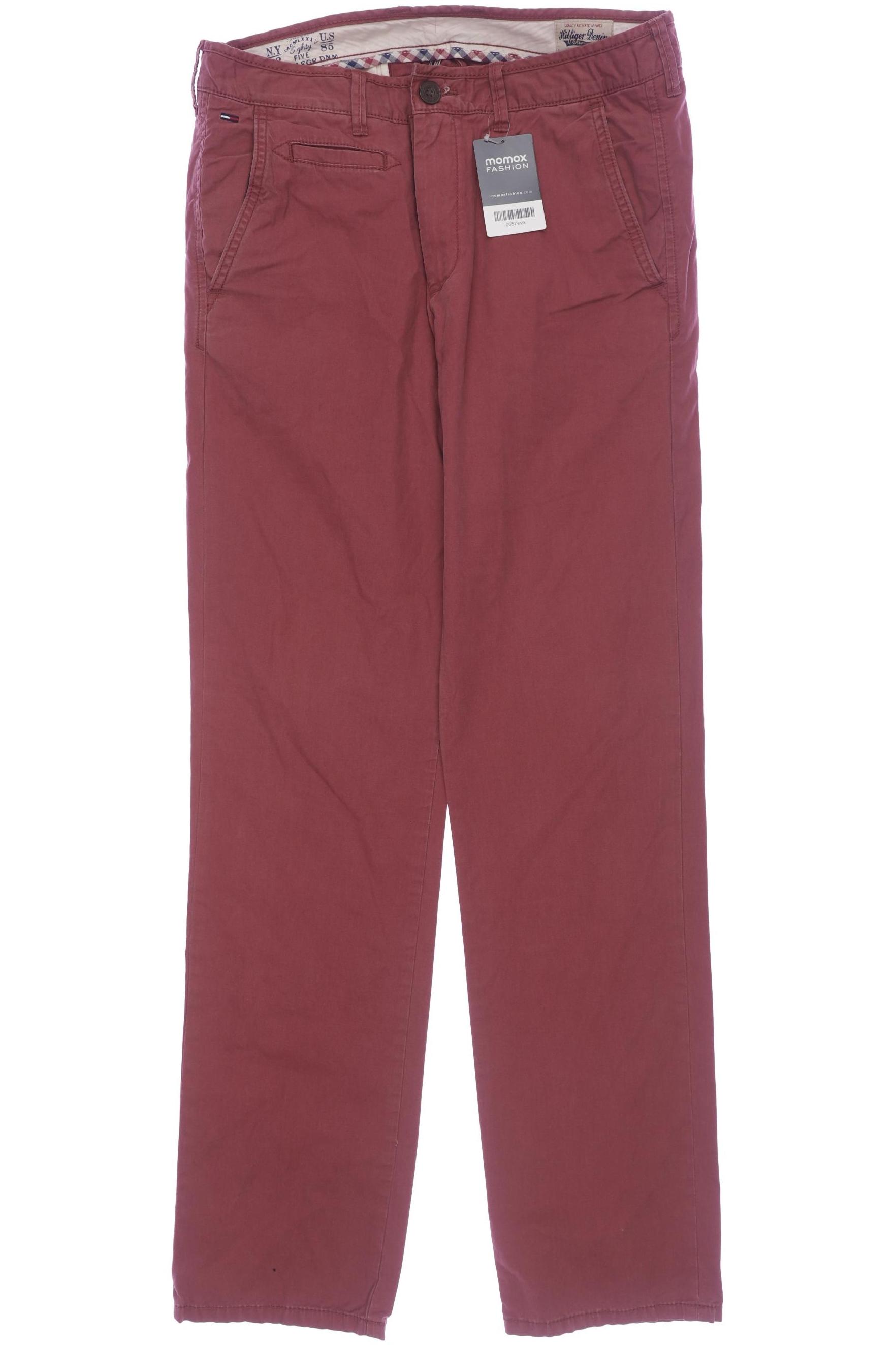 

Hilfiger Denim Herren Stoffhose, rot, Gr. 31