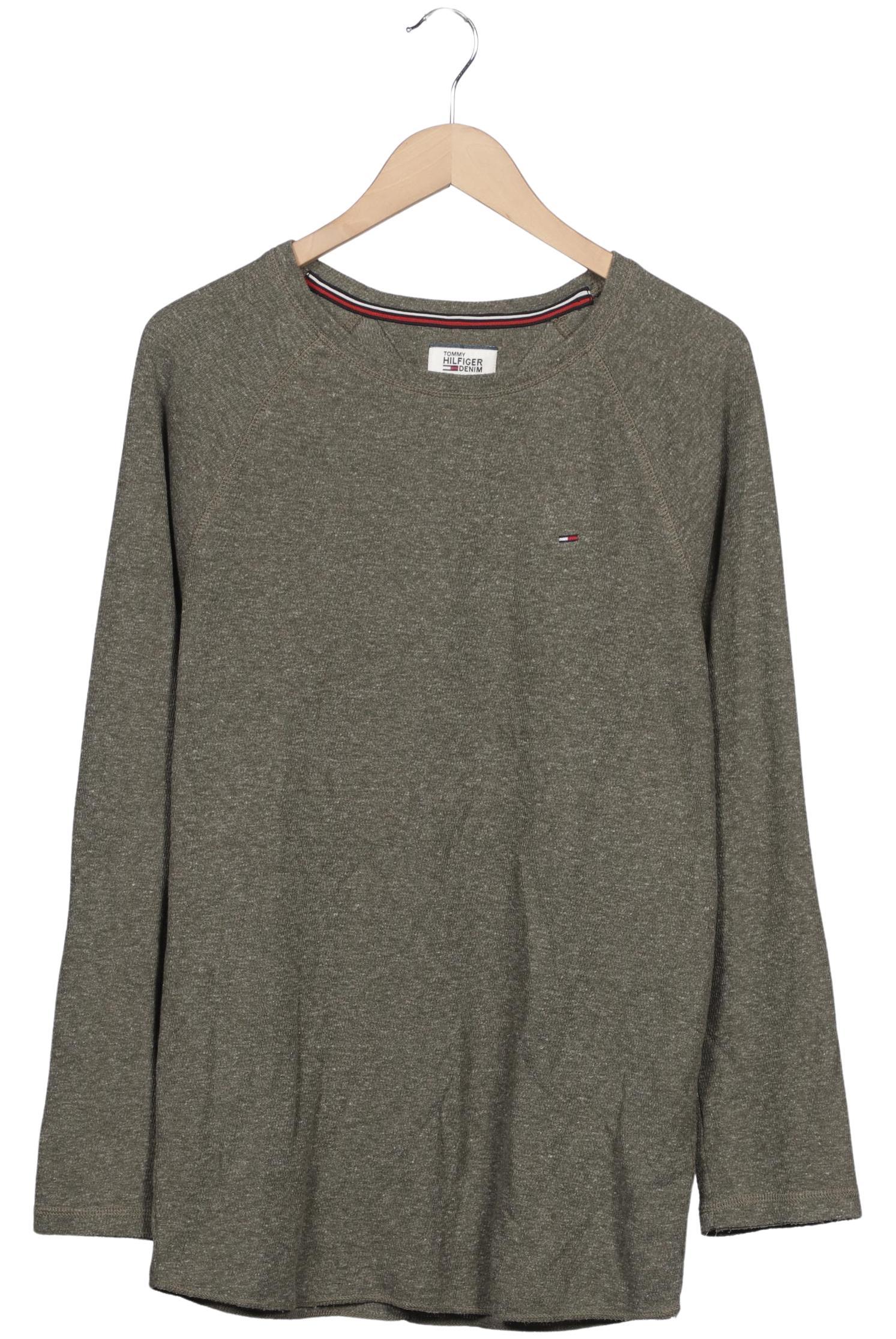 

Hilfiger Denim Herren Langarmshirt, grün, Gr. 52