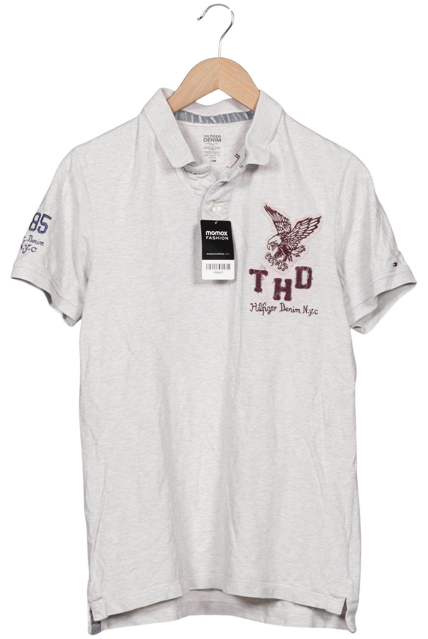 

Hilfiger Denim Herren Poloshirt, grau, Gr. 52