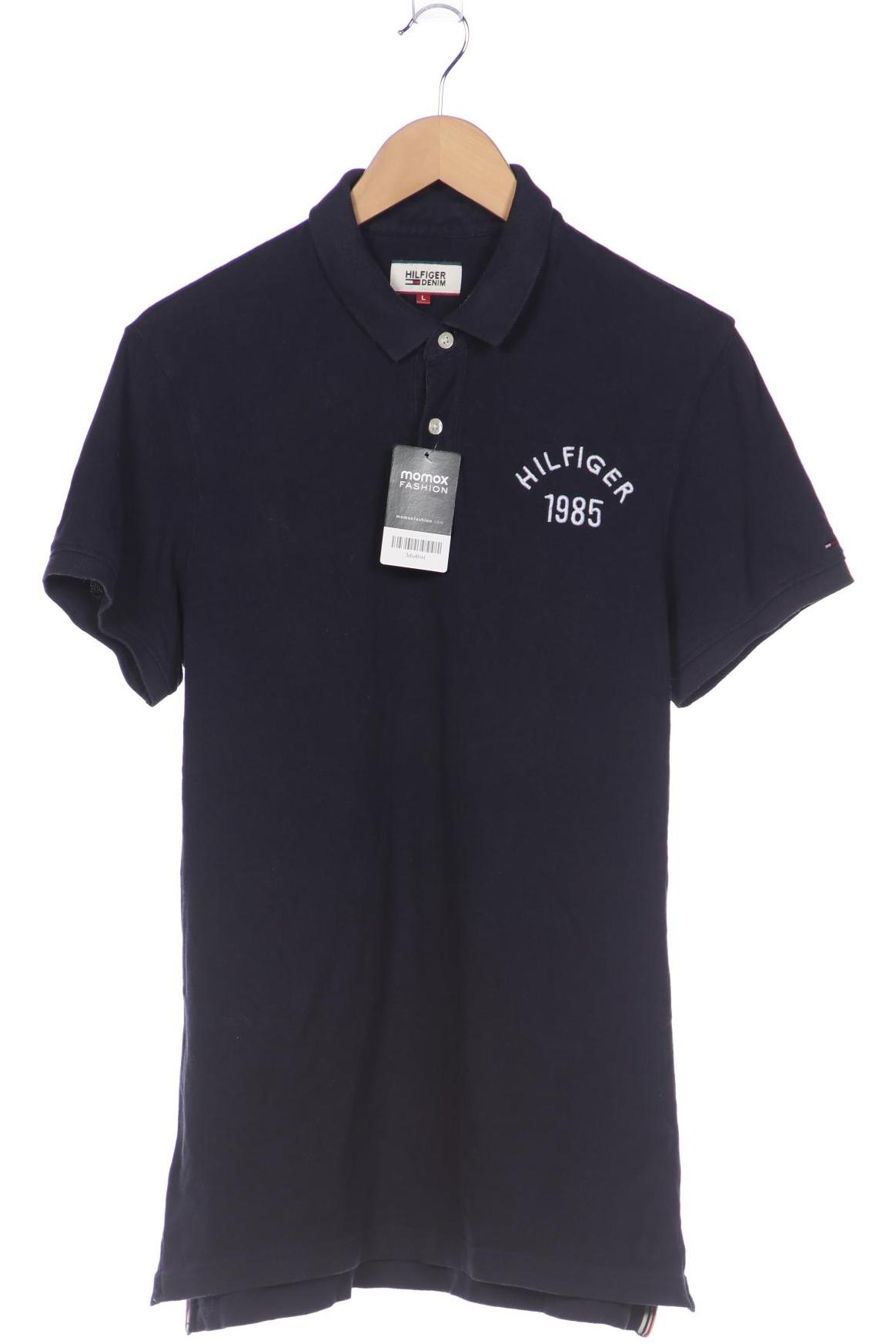 

HILFIGER DENIM Herren Poloshirt, marineblau
