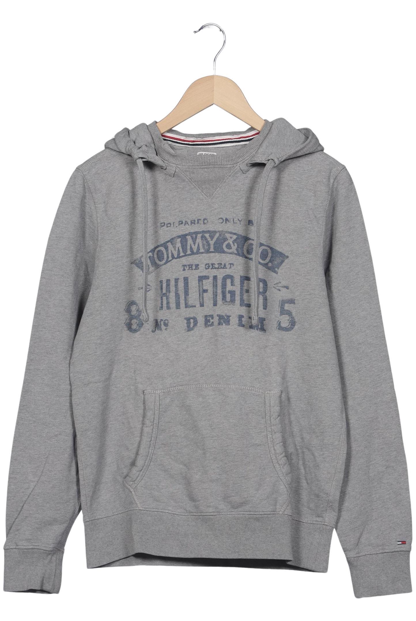 

Hilfiger Denim Herren Kapuzenpullover, grau, Gr. 48