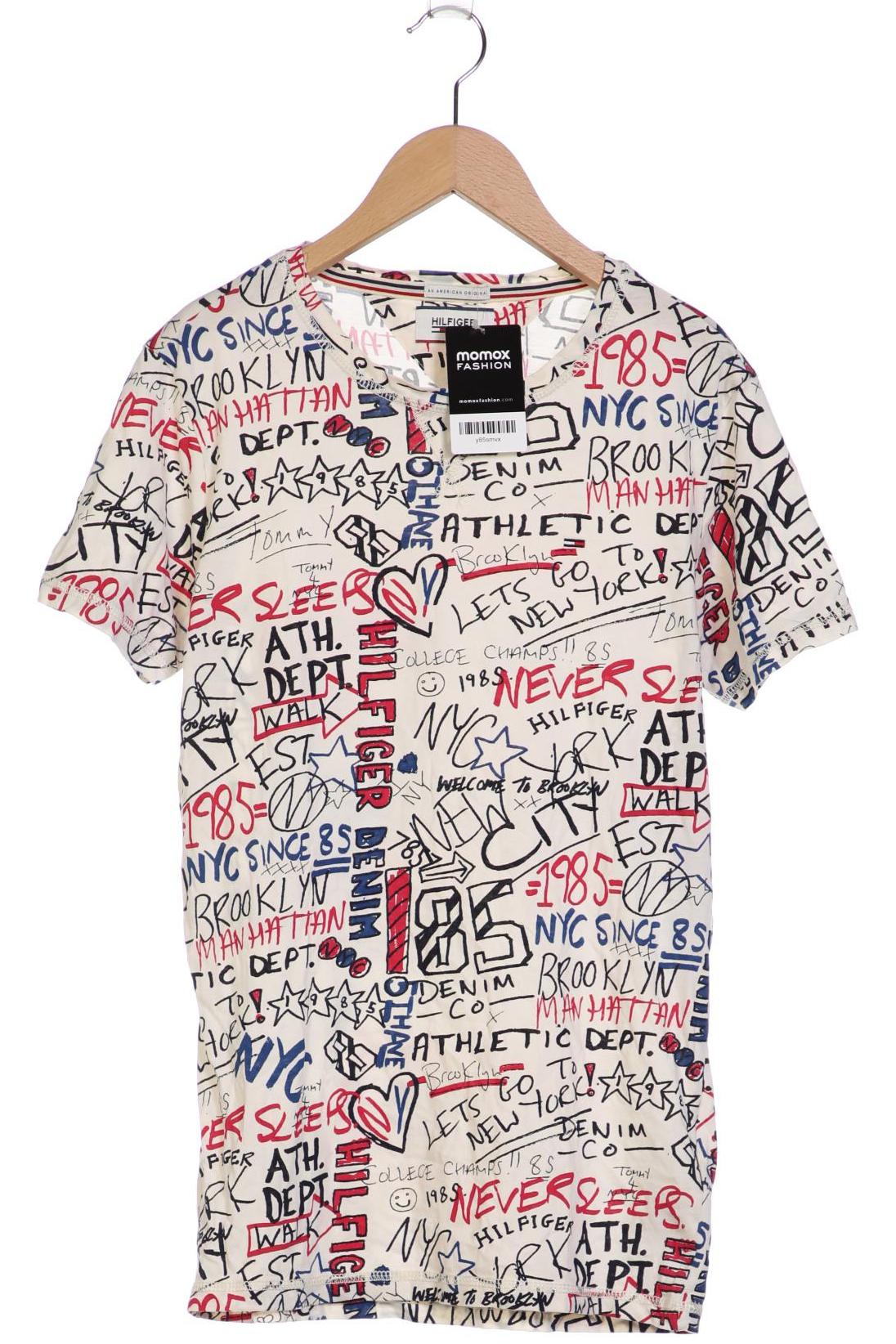

Hilfiger Denim Herren T-Shirt, cremeweiß, Gr. 46
