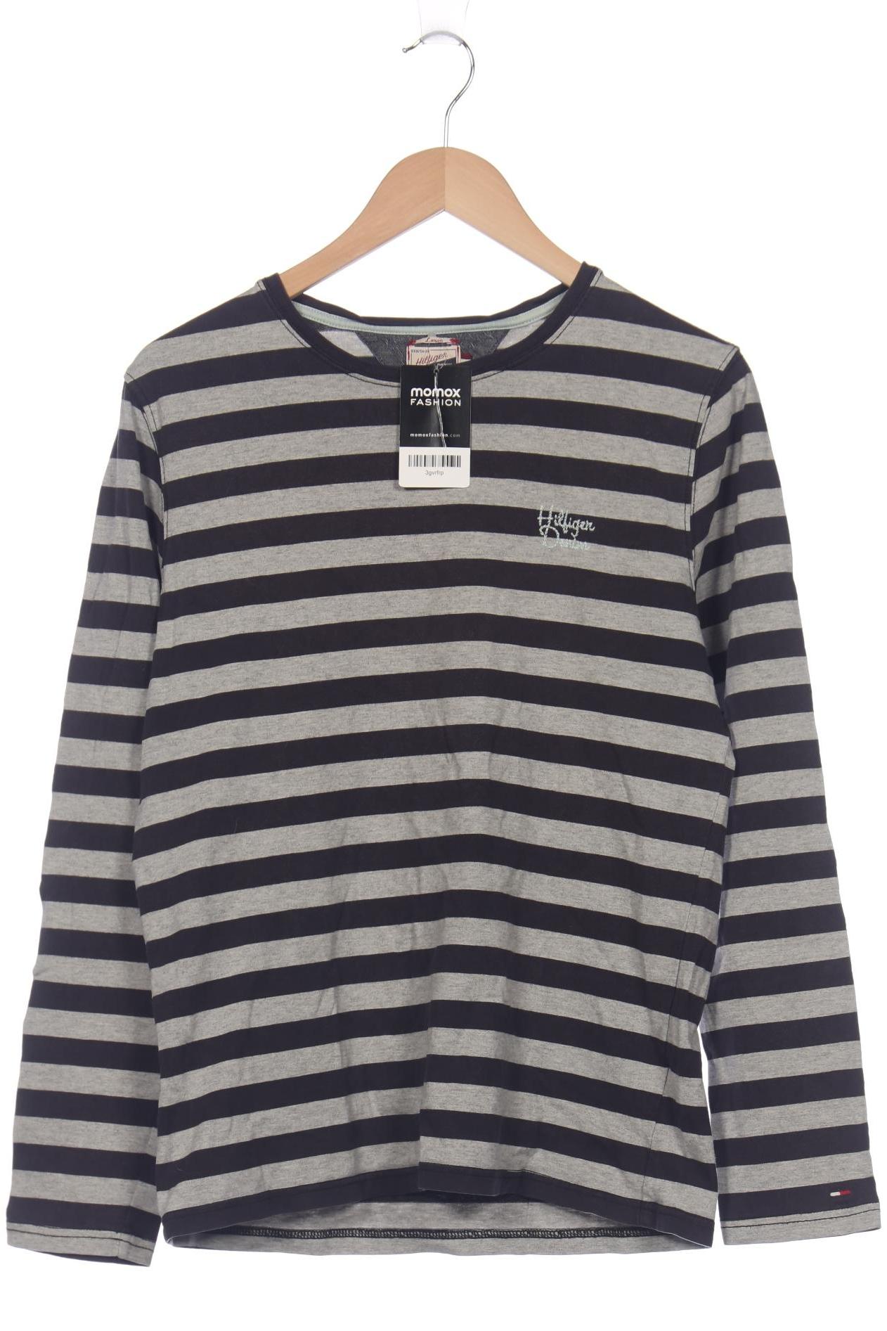 

Hilfiger Denim Herren Langarmshirt, grau, Gr. 52