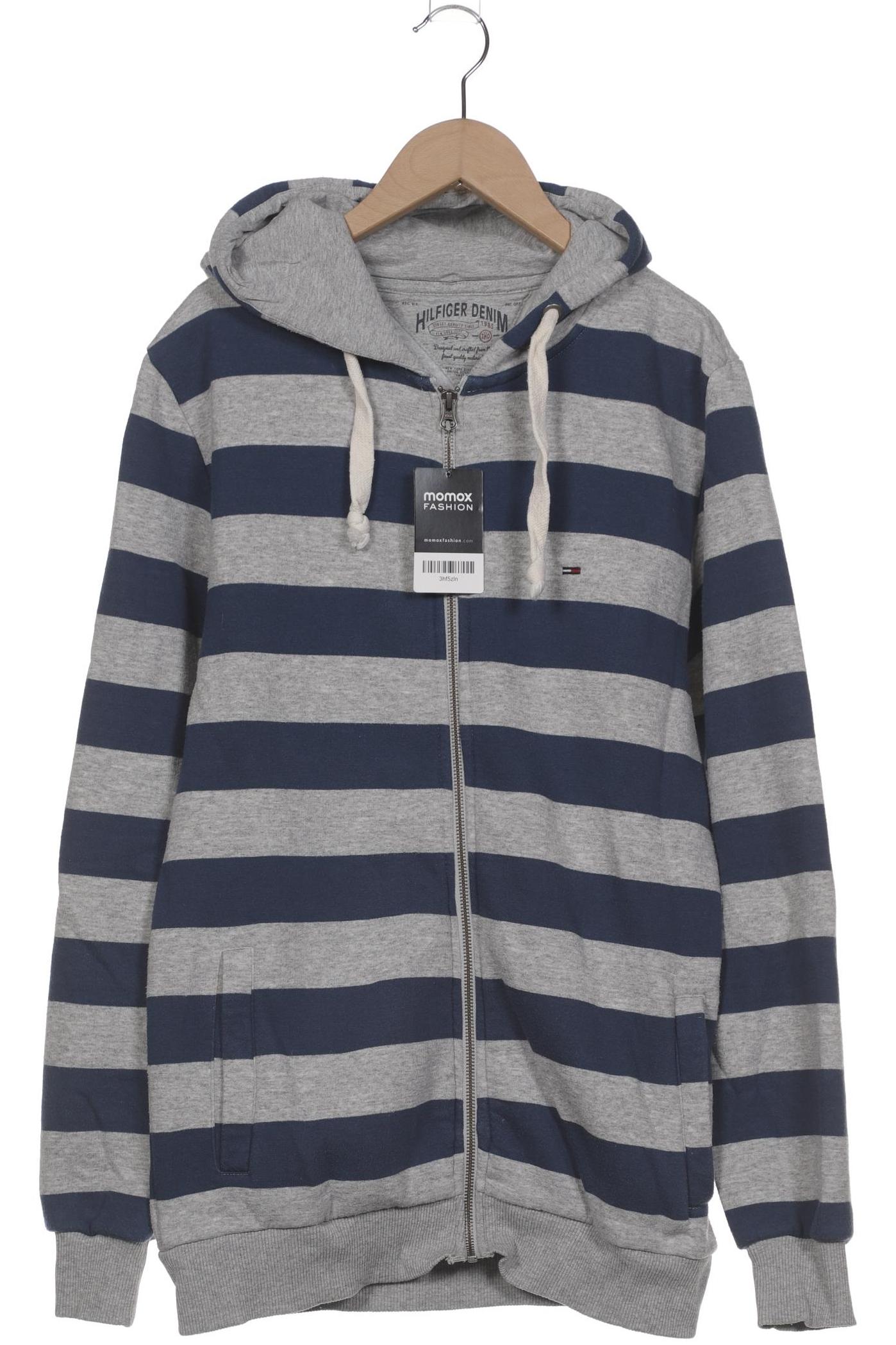 

Hilfiger Denim Herren Kapuzenpullover, grau, Gr. 48