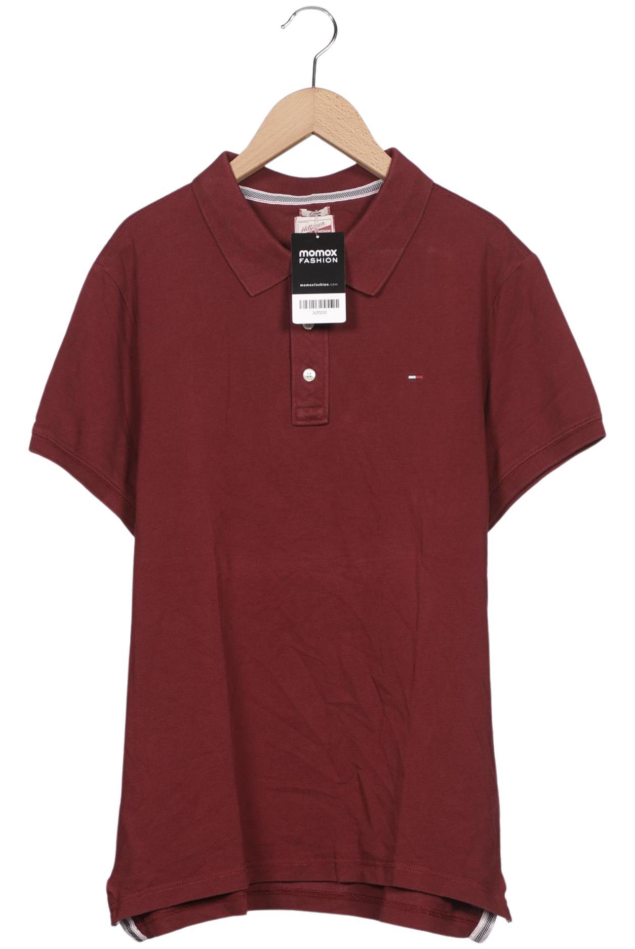 

Hilfiger Denim Herren Poloshirt, bordeaux, Gr. 52