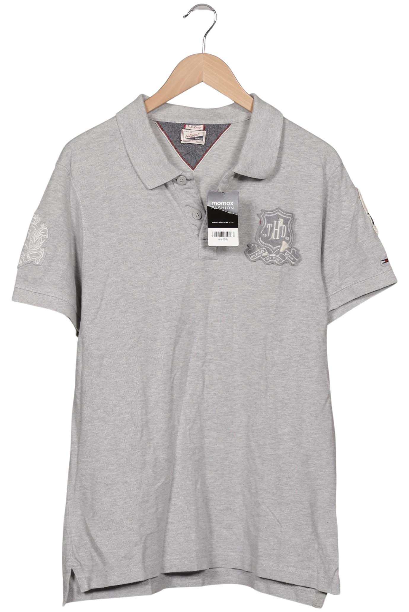 

Hilfiger Denim Herren Poloshirt, grau, Gr. 56