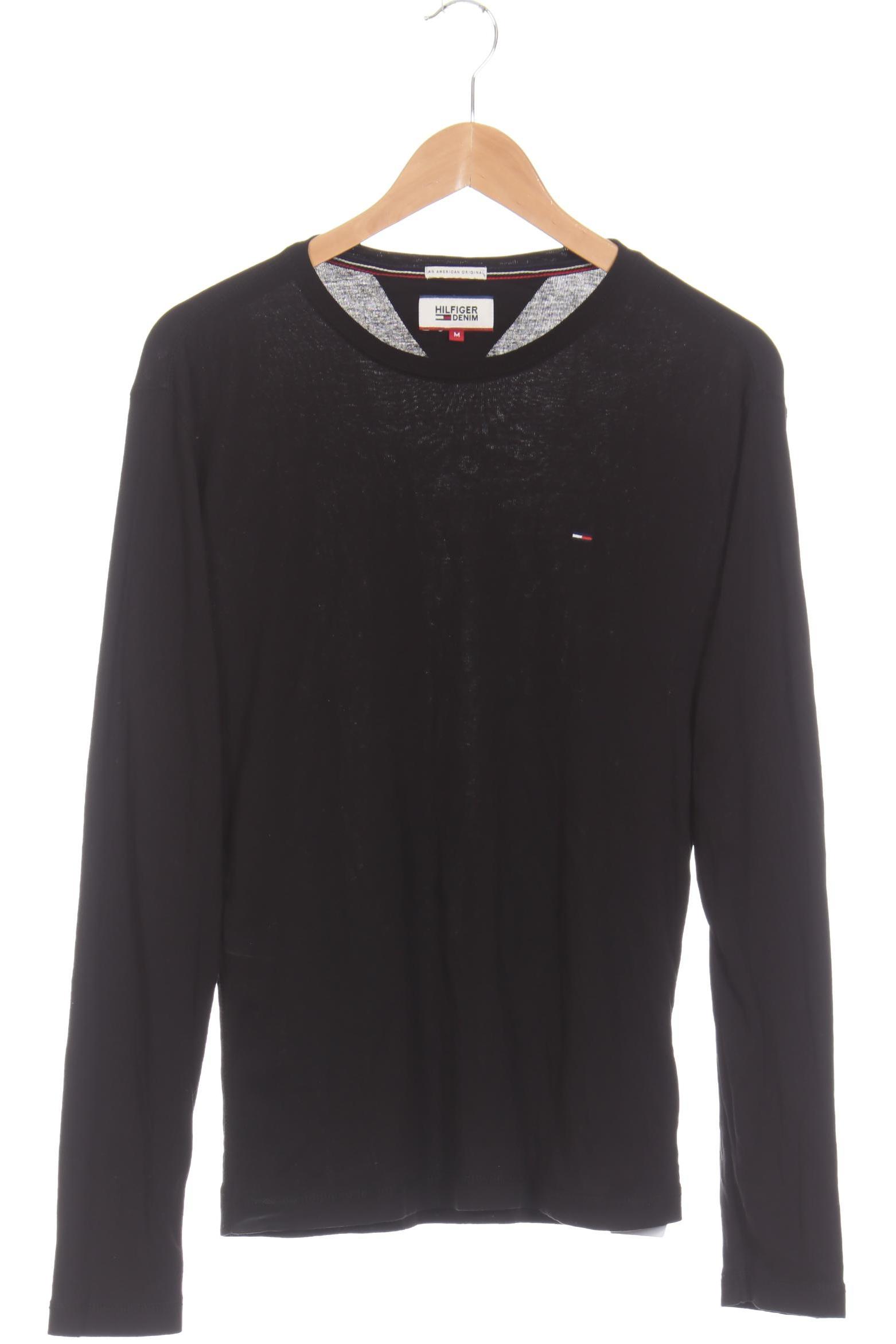 

Hilfiger Denim Herren Langarmshirt, schwarz, Gr. 48