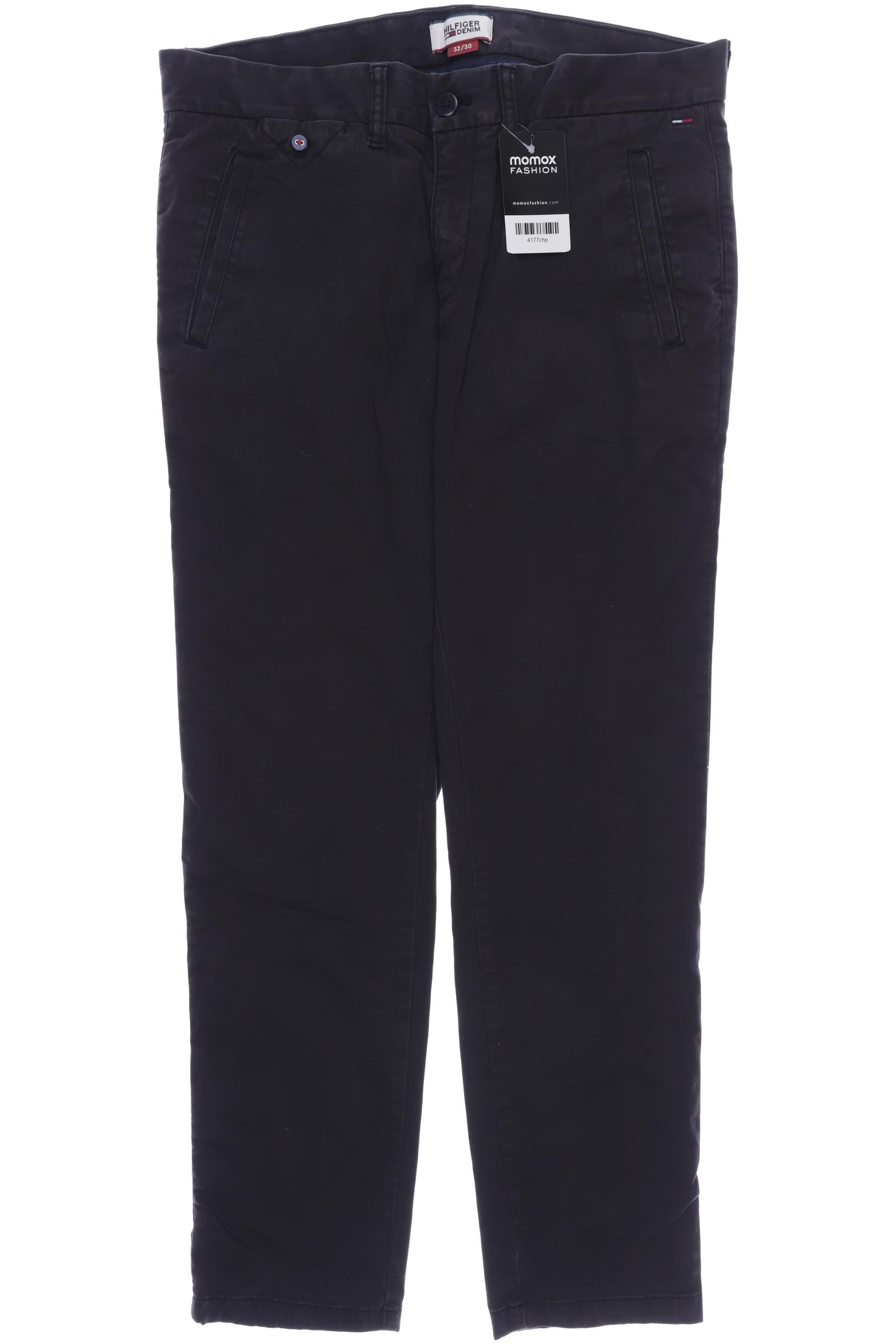 

HILFIGER DENIM Herren Stoffhose, schwarz
