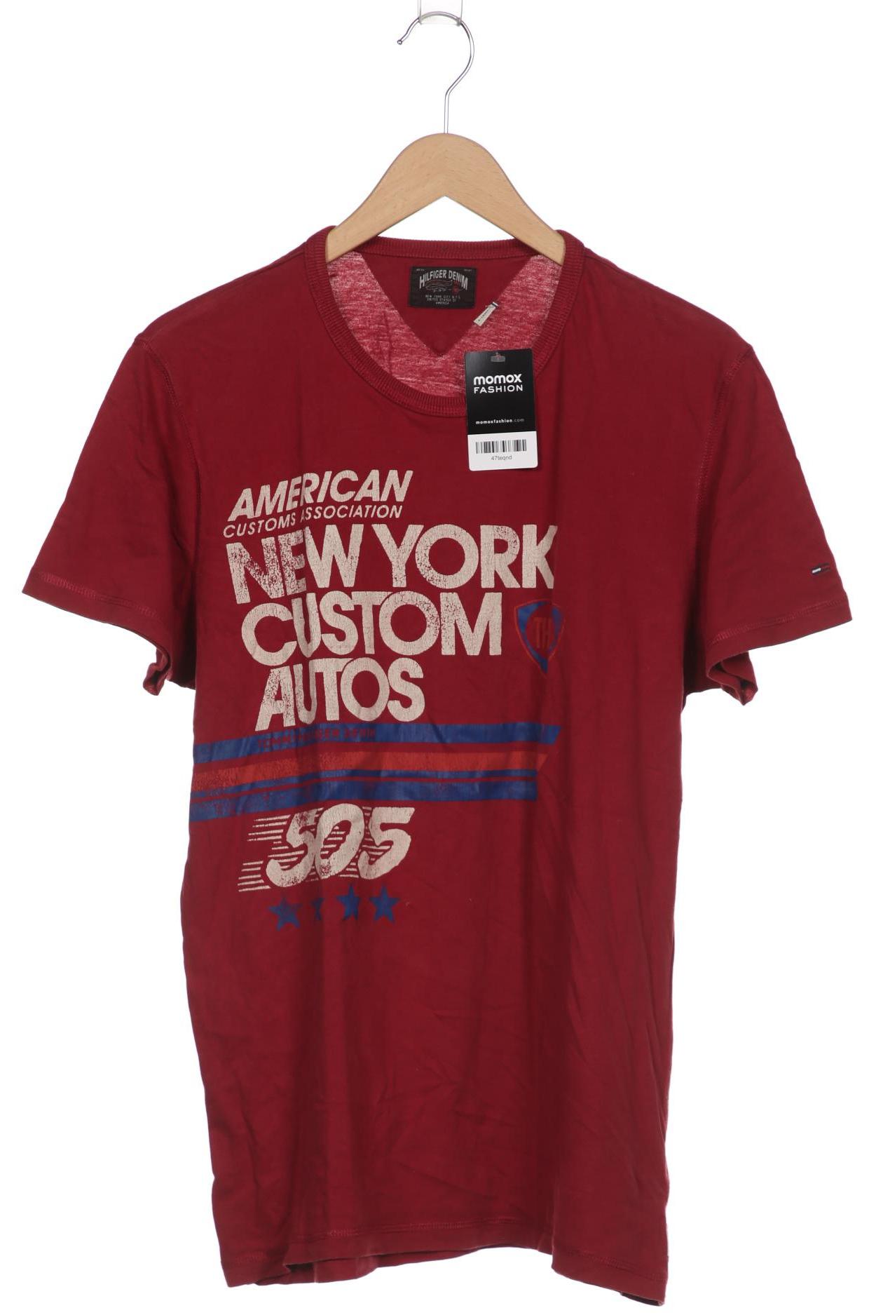 

HILFIGER DENIM Herren T-Shirt, bordeaux