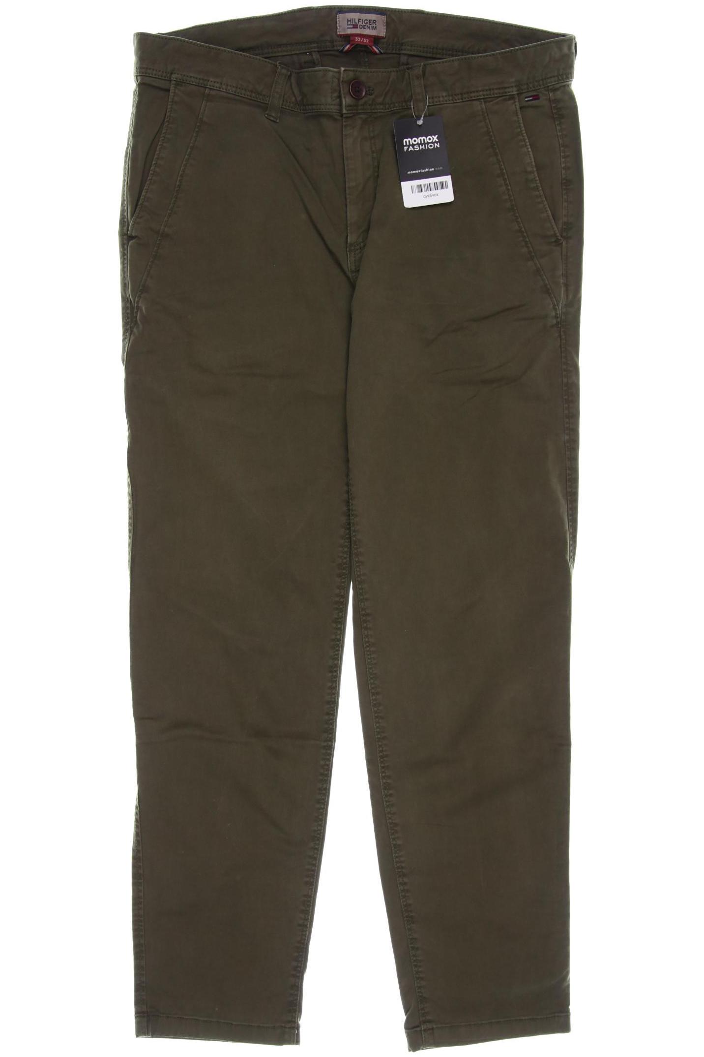 

HILFIGER DENIM Herren Stoffhose, grün