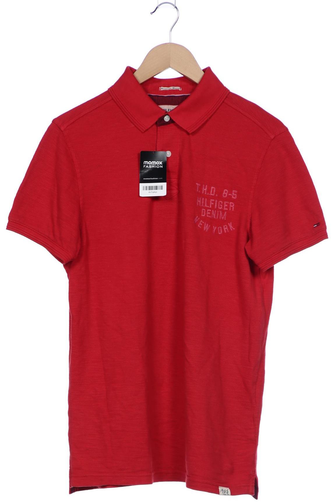 

Hilfiger Denim Herren Poloshirt, rot, Gr. 52