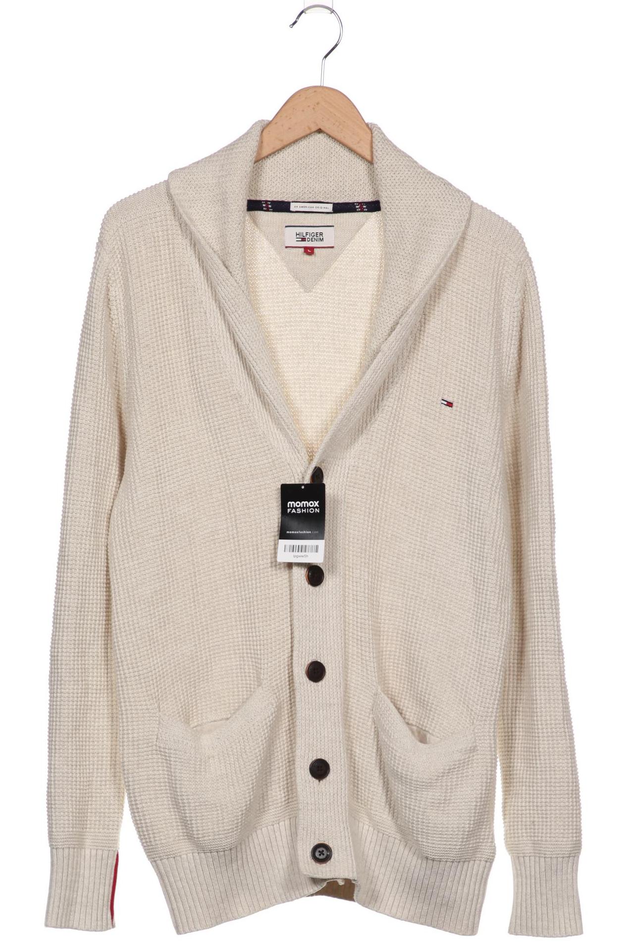 

Hilfiger Denim Herren Strickjacke, beige, Gr. 52