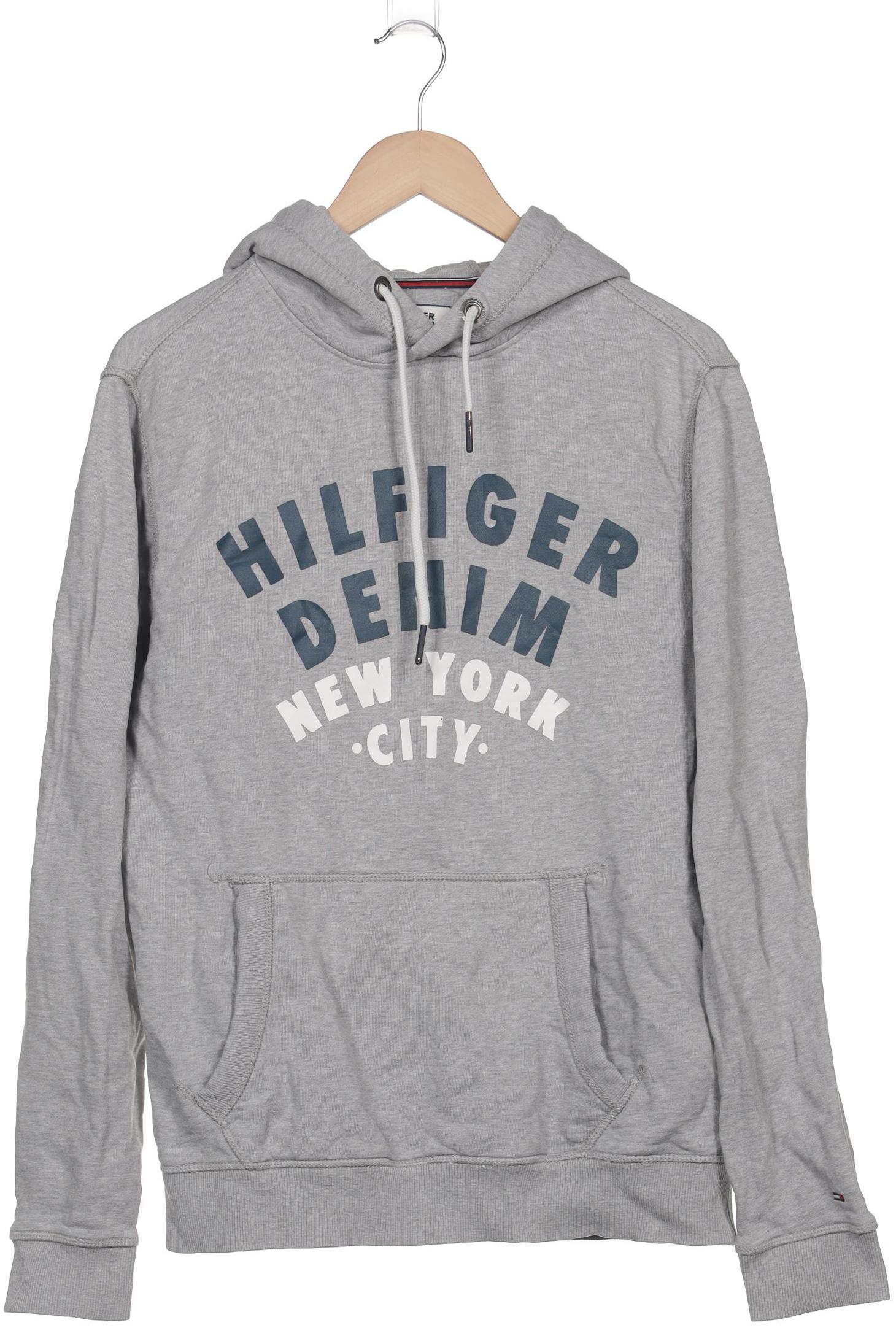 

Hilfiger Denim Herren Kapuzenpullover, grau, Gr. 52