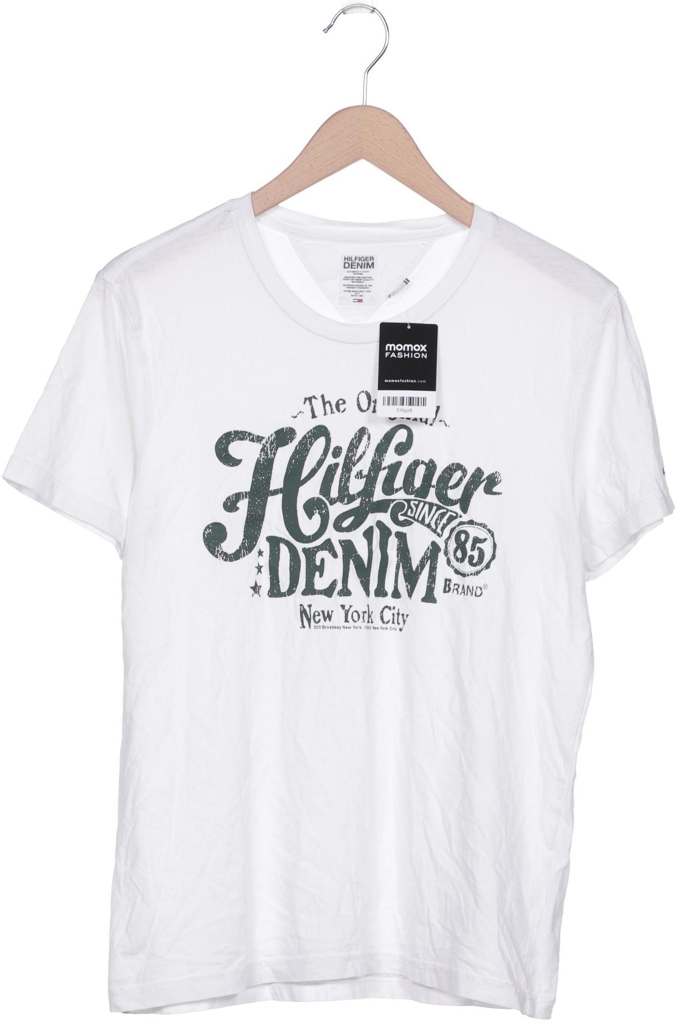 

HILFIGER DENIM Herren T-Shirt, weiß